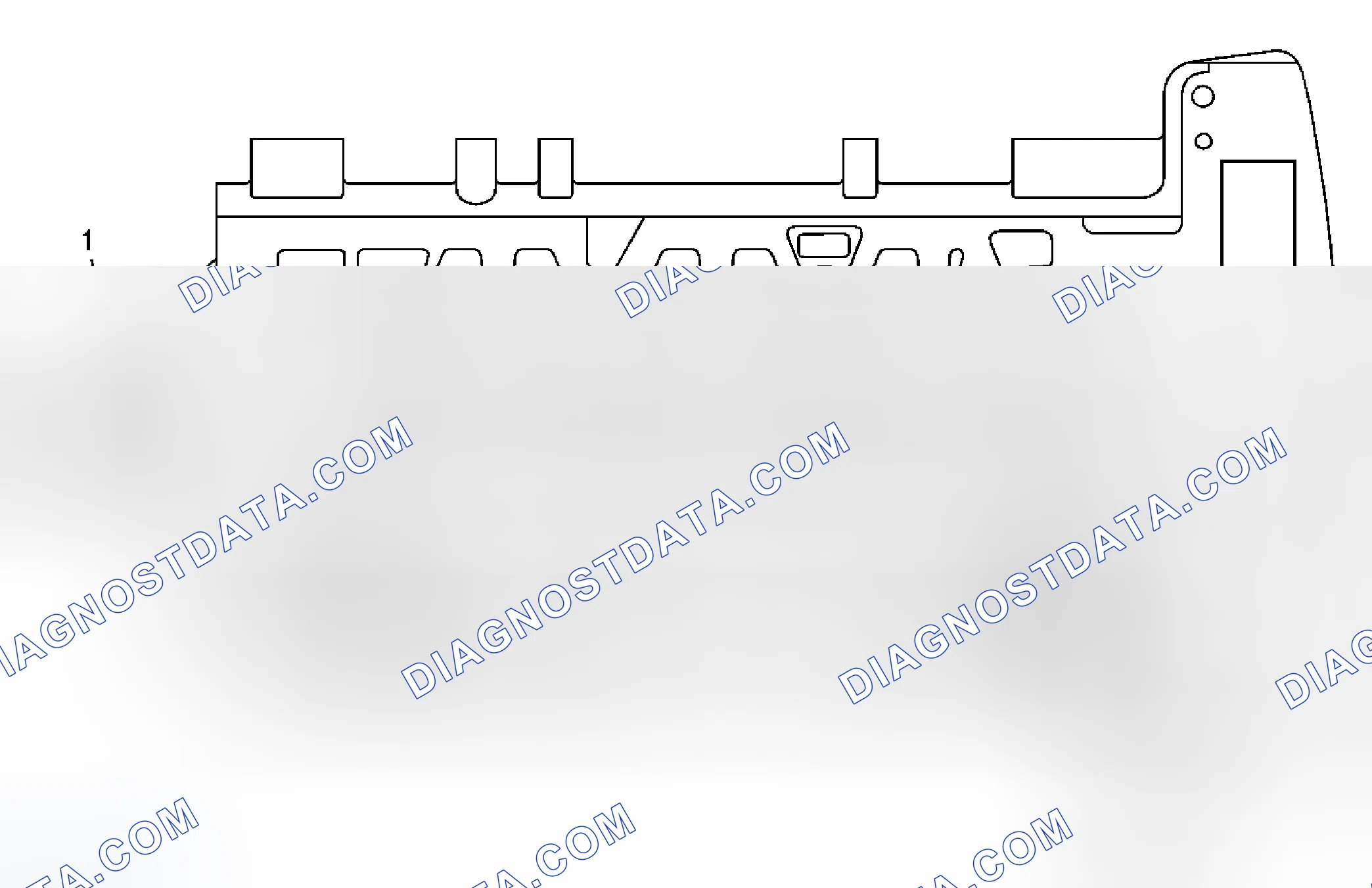 Scheme 107: Cylinder Head - Bottom View