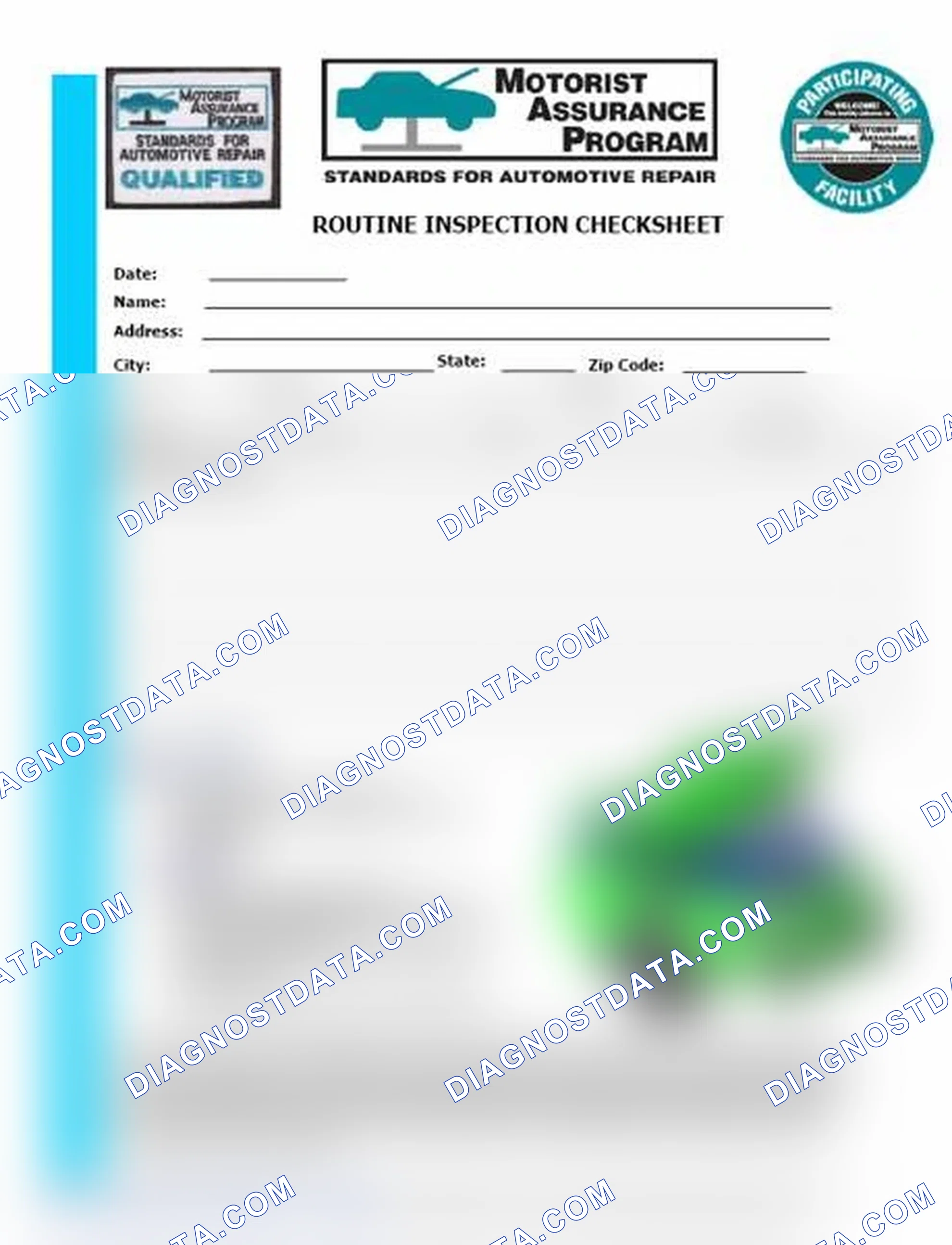 Scheme 26: Routine Inspection Checksheet (1 Of 2)