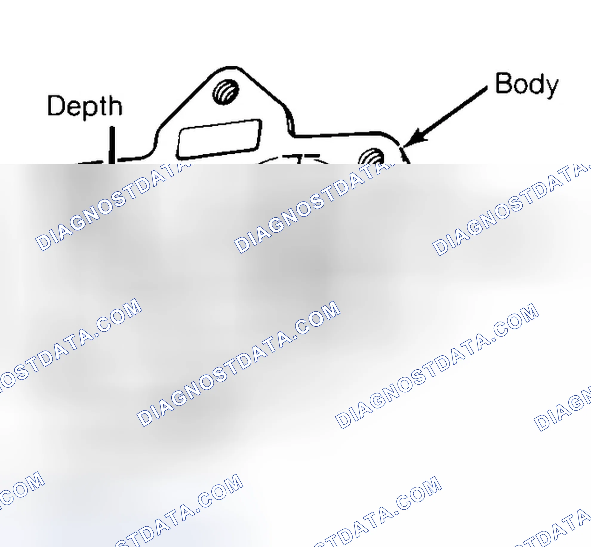 Scheme 35: Measuring Oil Pump Gear Cavity