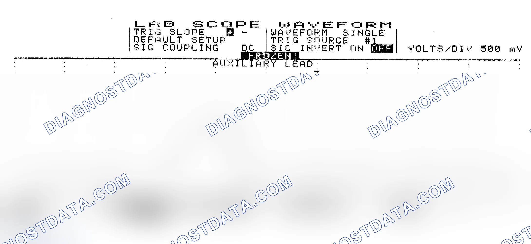 Scheme 10: Single Injector w/Excessive Current Flow - Current Pattern