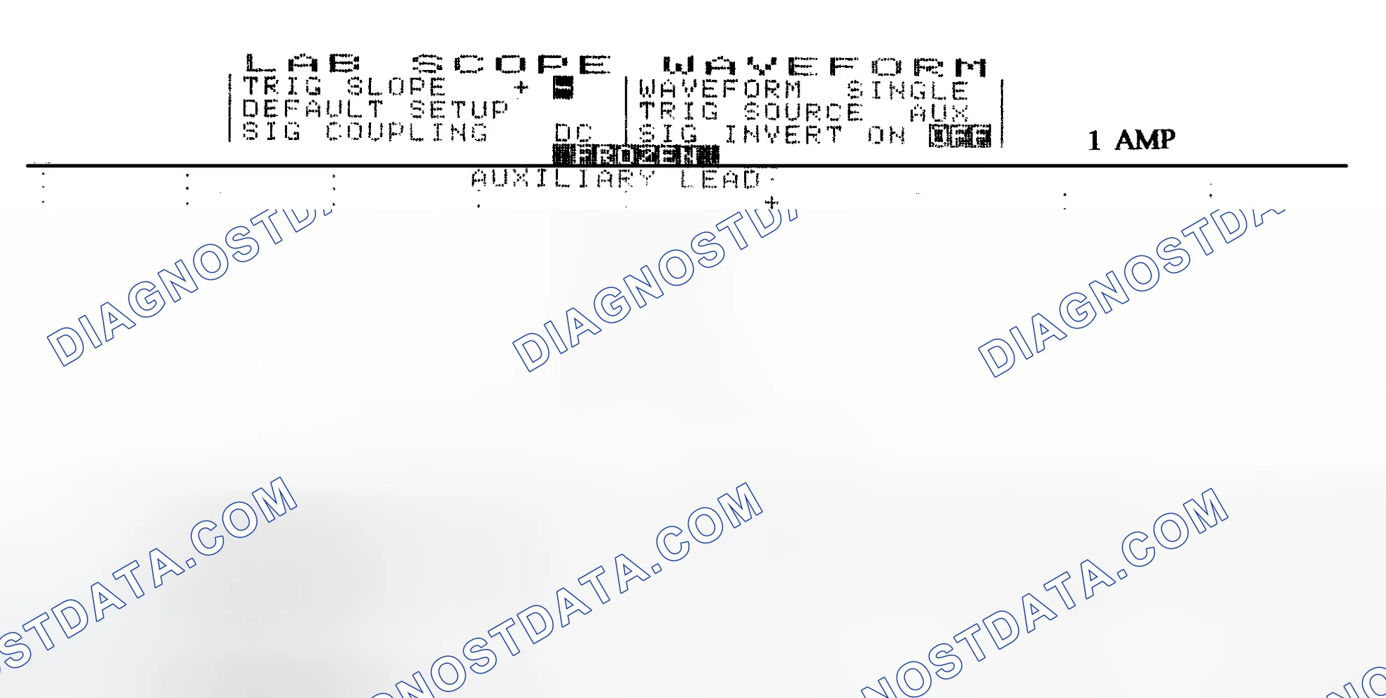 Scheme 20: Single Injector w/Normal Current Flow - Current Pattern