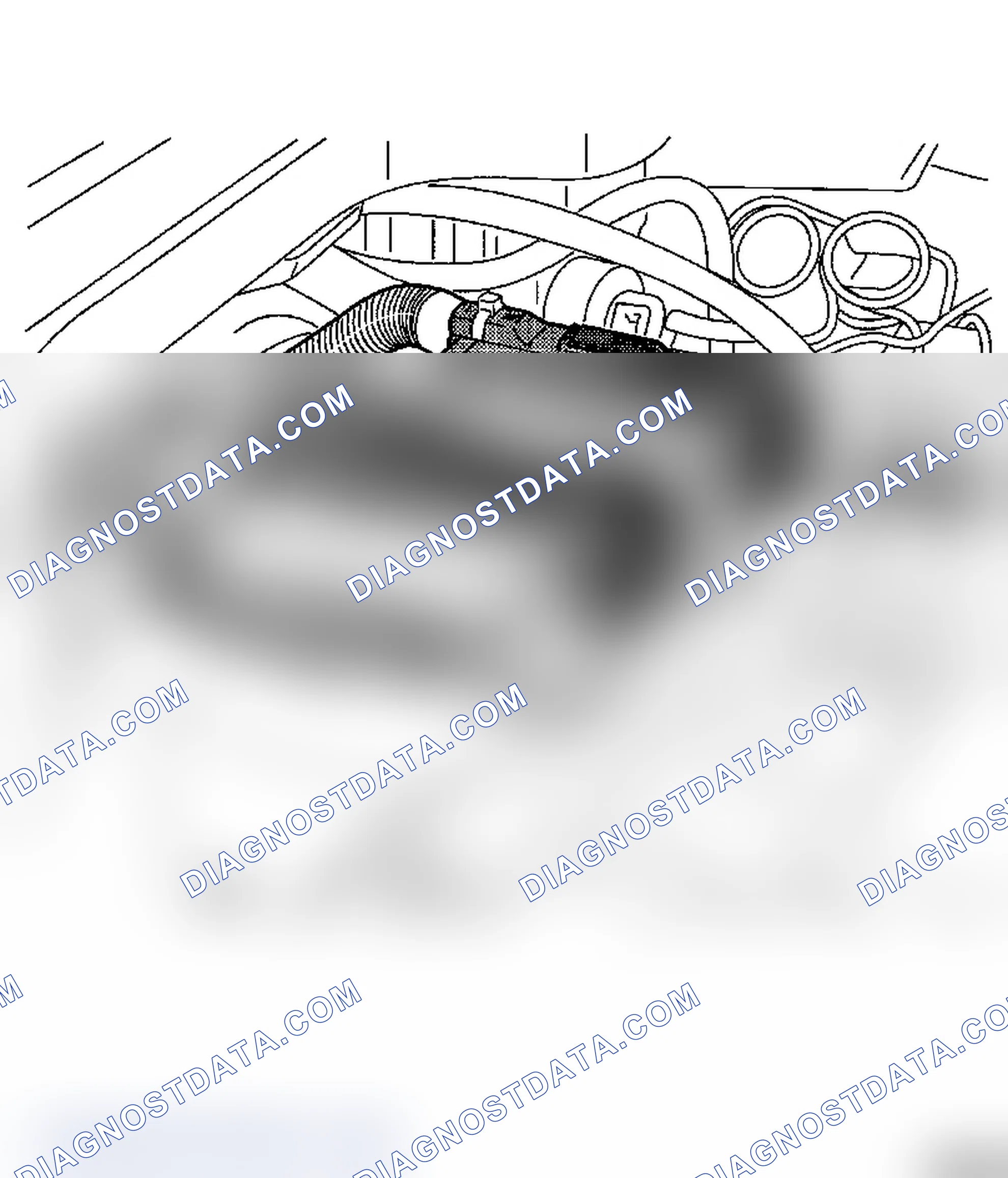 Central Wiring-Harness Plug, Engine (Omega-B V8)