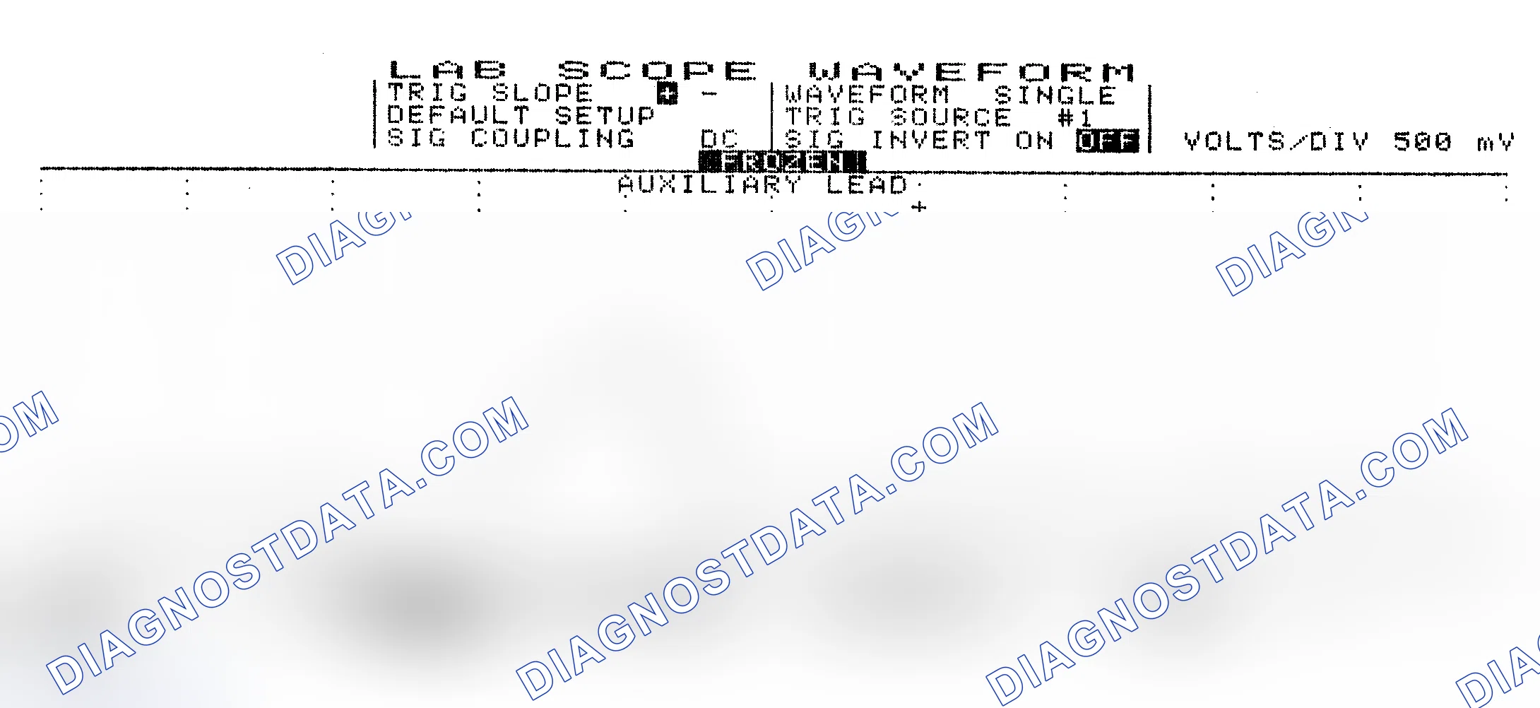 Scheme 10: Single Injector w/Excessive Current Flow - Current Pattern