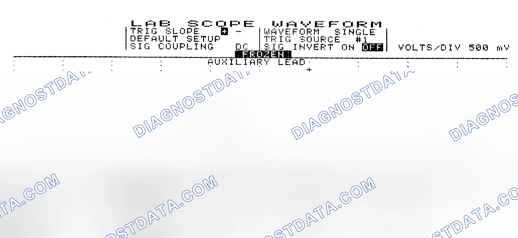 Scheme 10: Single Injector w/Excessive Current Flow - Current Pattern