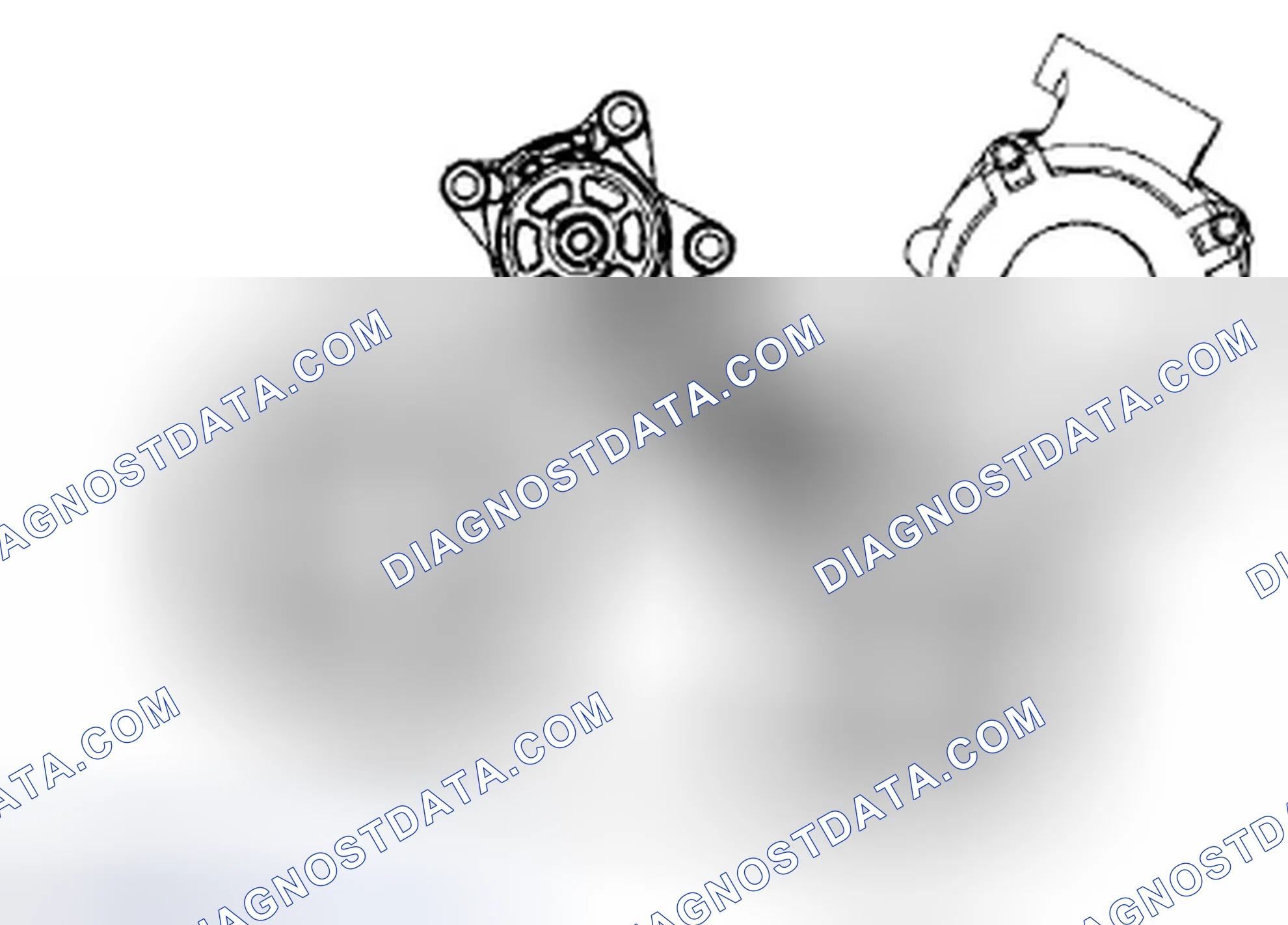 Scheme 627: ACCESSORY DRIVE BELT REMOVAL/INSTALLATION - 3.0L