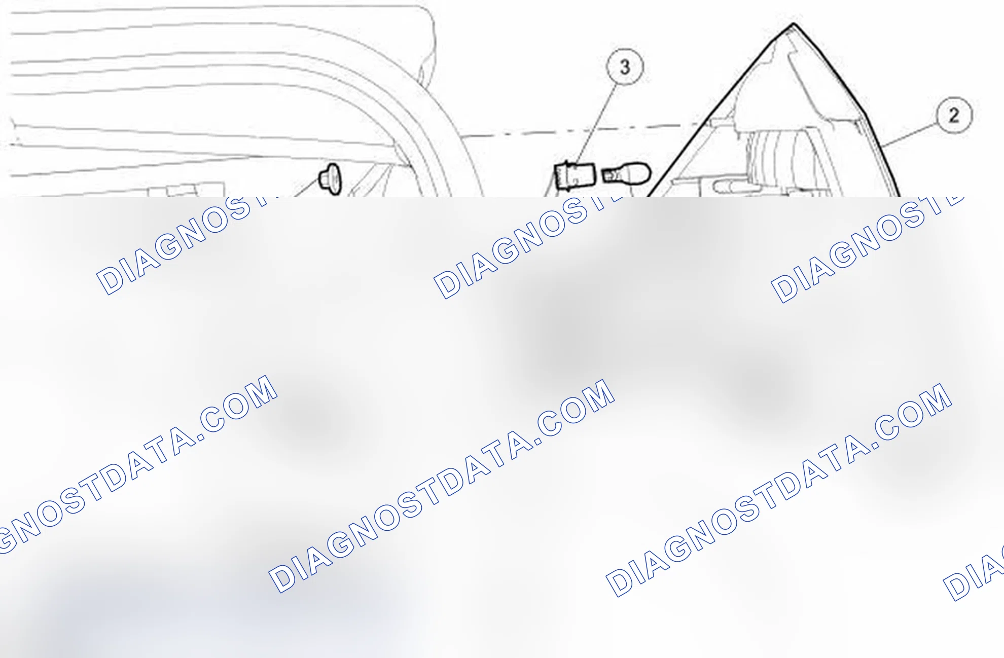Scheme 86: Rear Lamp Assembly