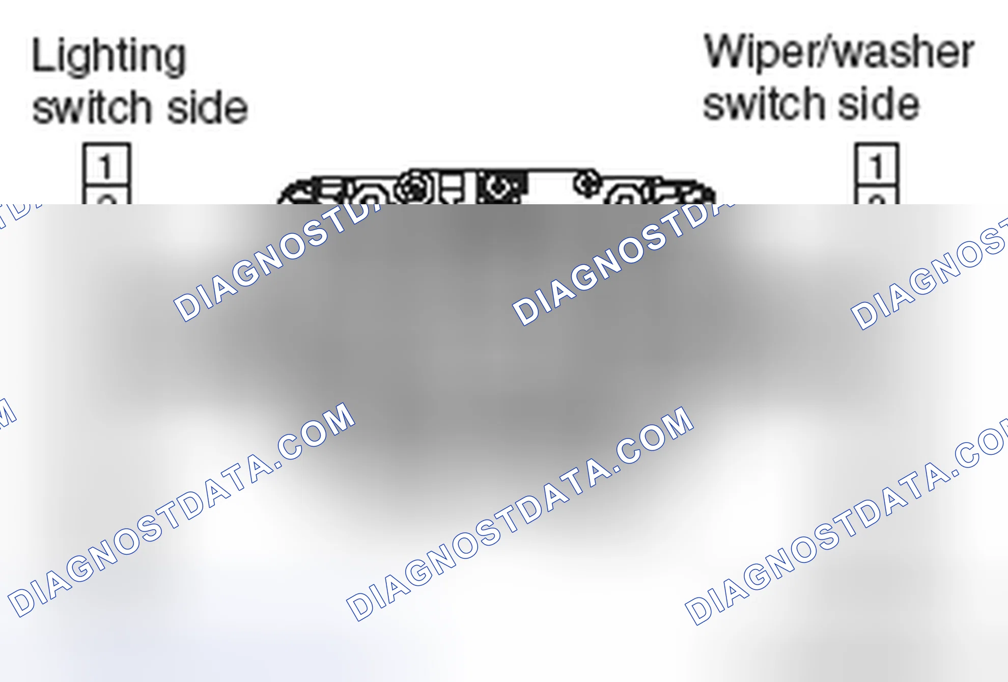 Scheme 55: COLUMN SWITCH (SWITCH BODY PART) CONTINUITY CHECK