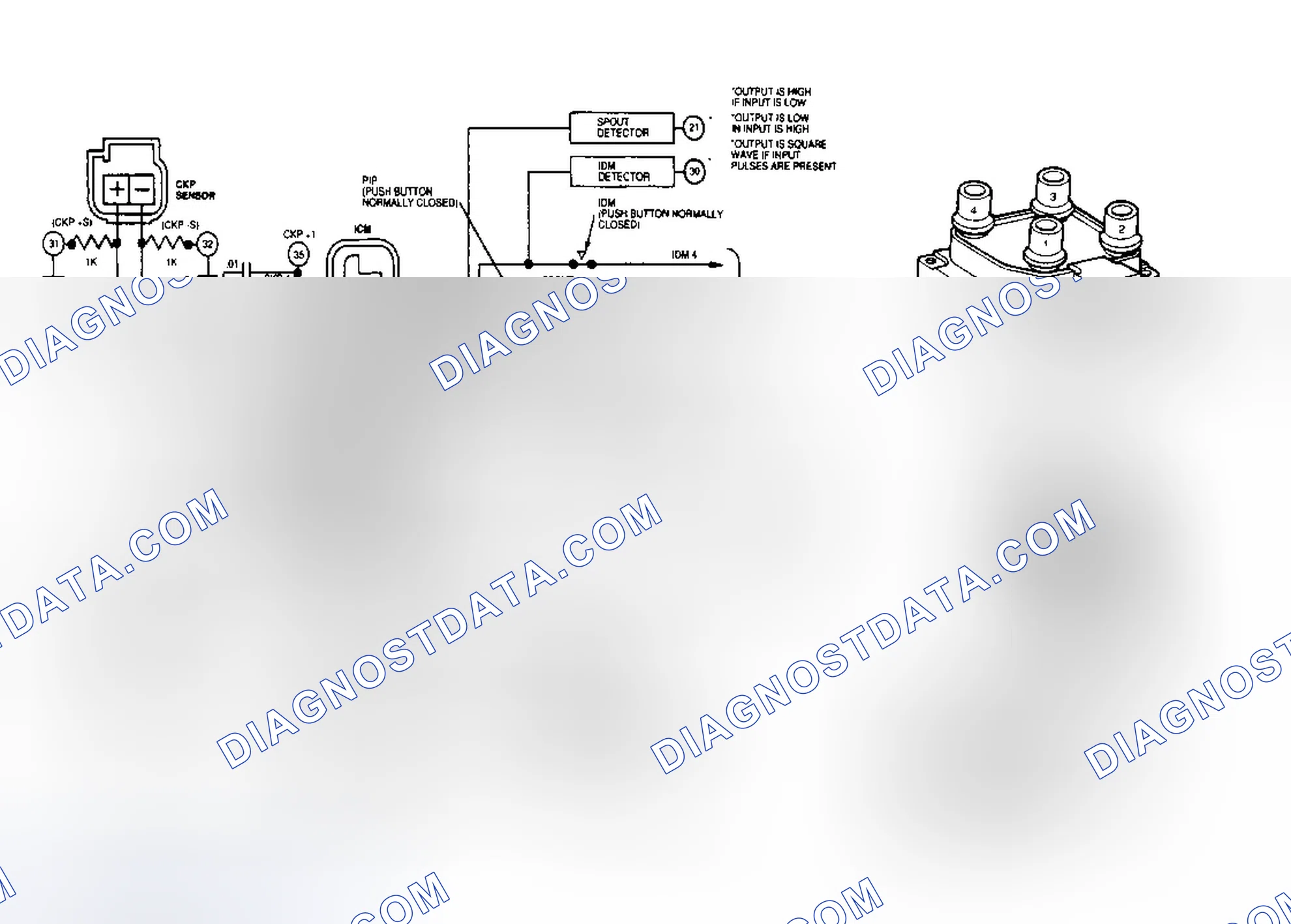 Scheme 42: Identifying EI System Connector Terminal & Component