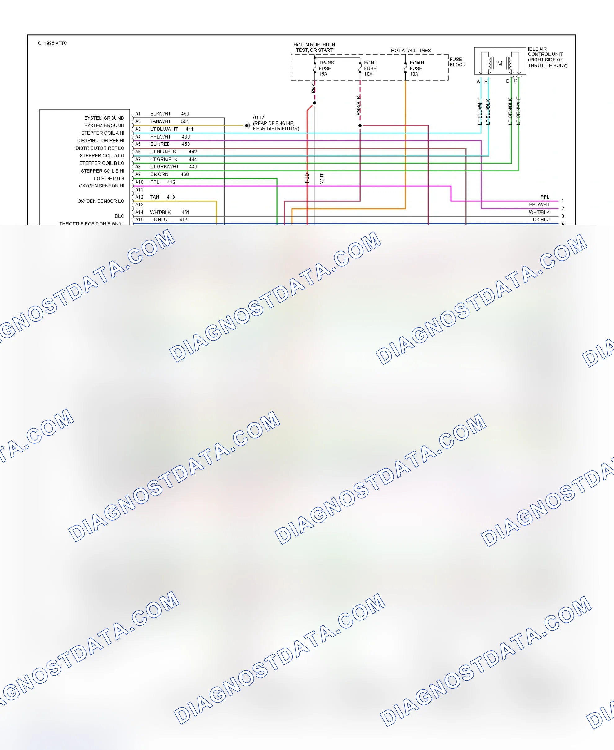 Scheme 106: Wiring Diagram (Van - 5.7L With 4L60-E - 1 Of 3)