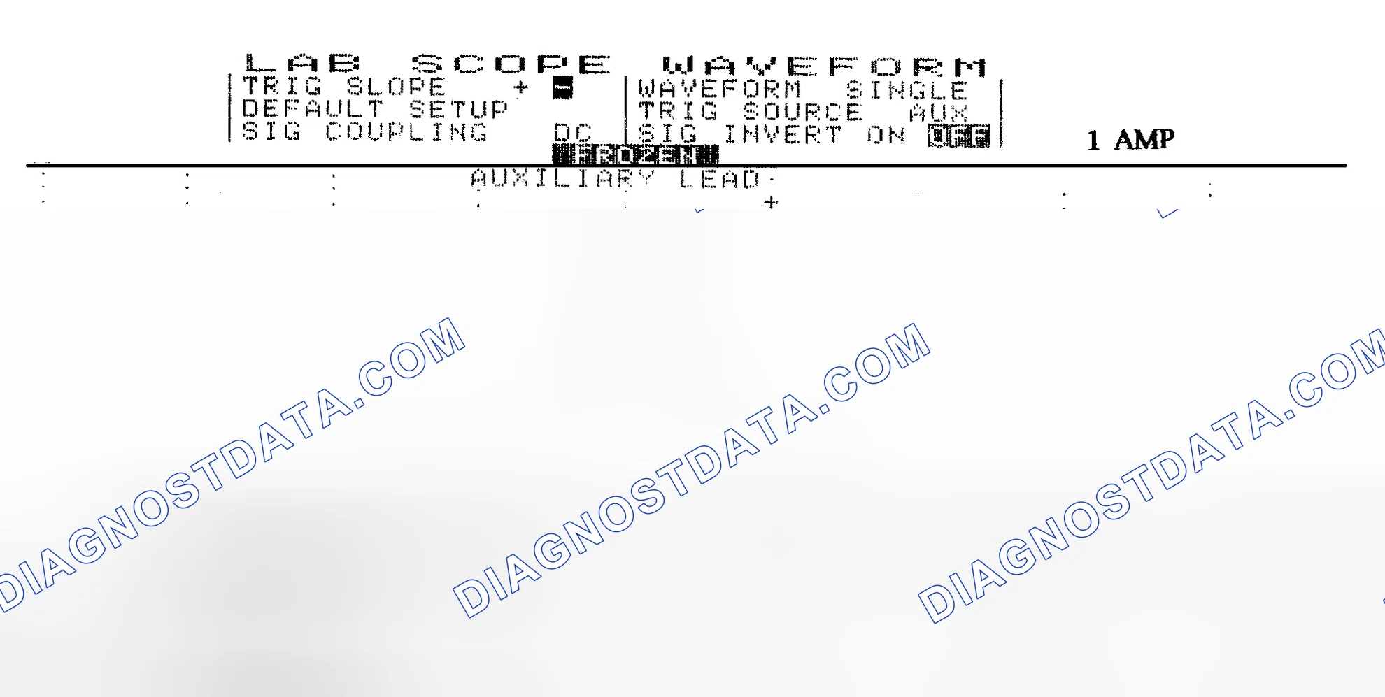 Scheme 20: Single Injector w/Normal Current Flow - Current Pattern
