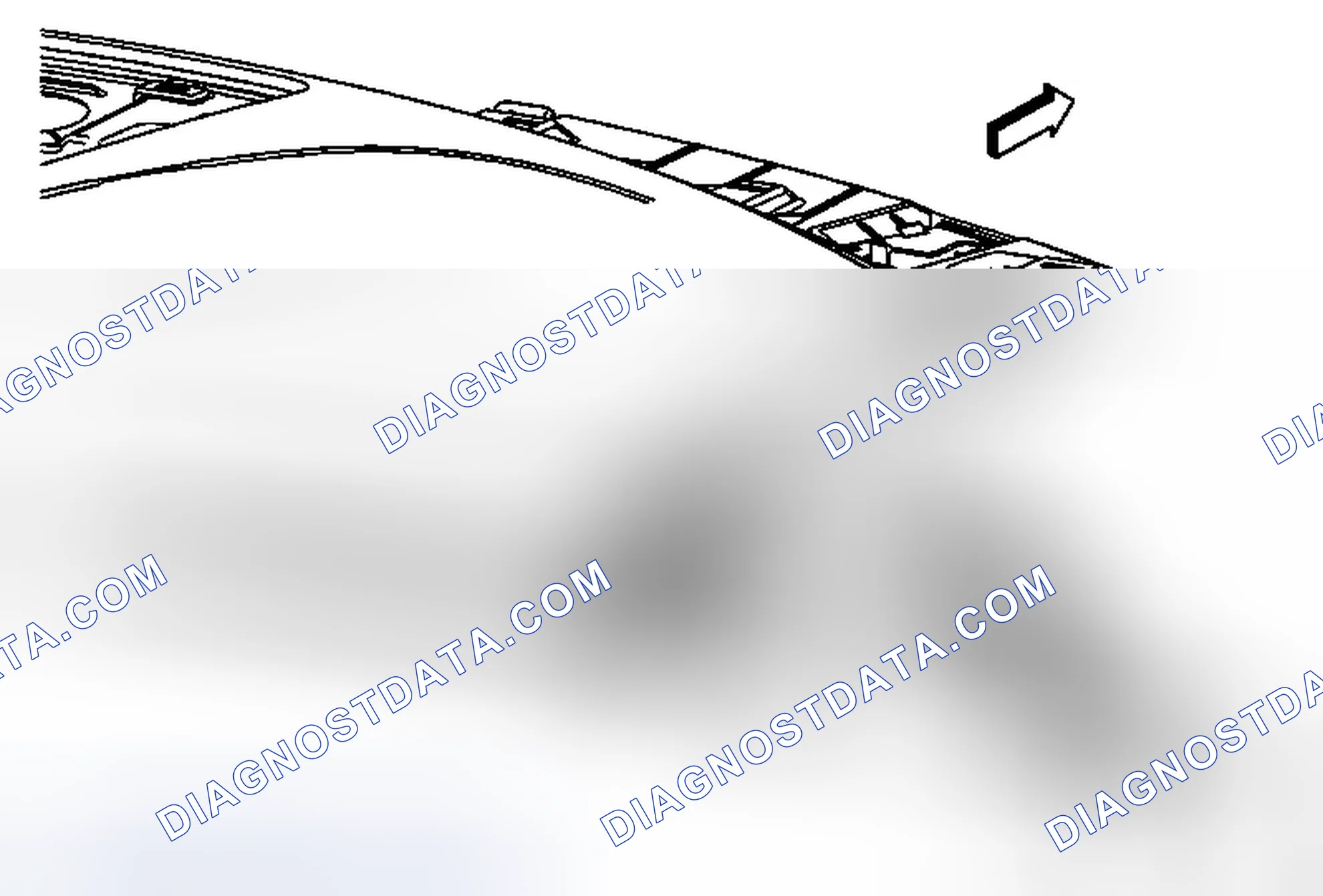 Scheme 36: Side Window Defogger Outlet Grille Replacement - Right Side (Traverse)
