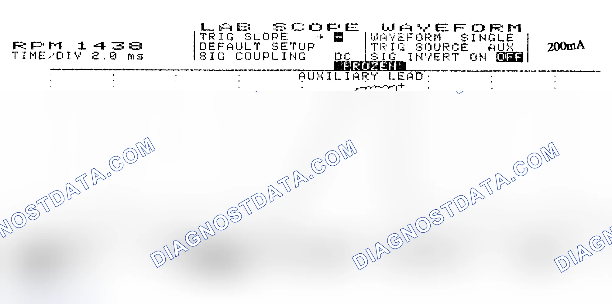 Scheme 15: Single Injector w/Normal Current Flow - Current Pattern