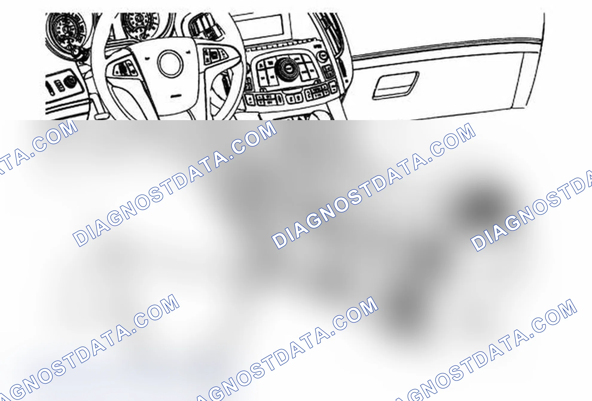 Scheme 70: Front Floor Console Side Rear Cover Replacement - Left Side