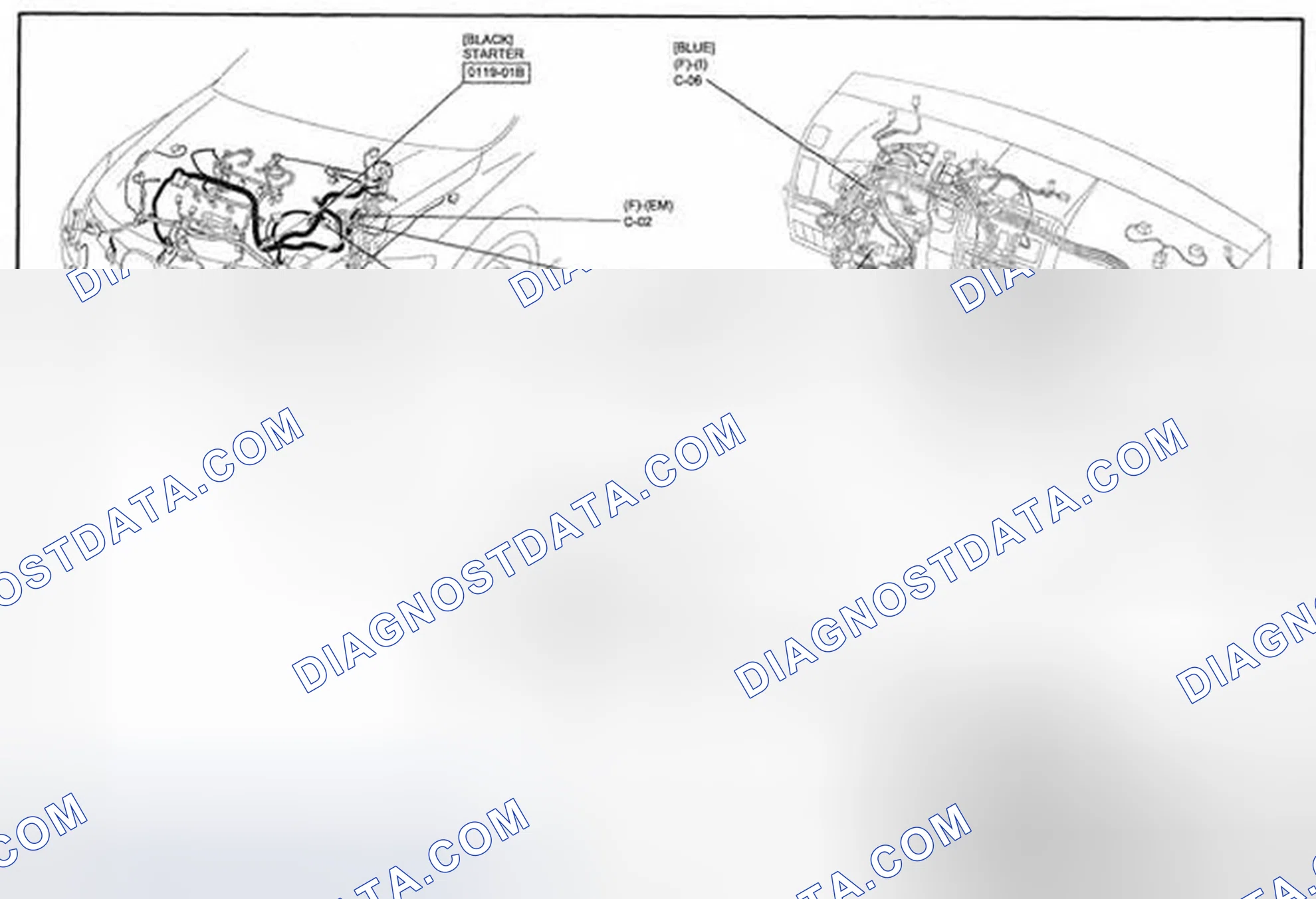 Scheme 91: Starting System Wiring Diagram - 0119 (2 Of 2)