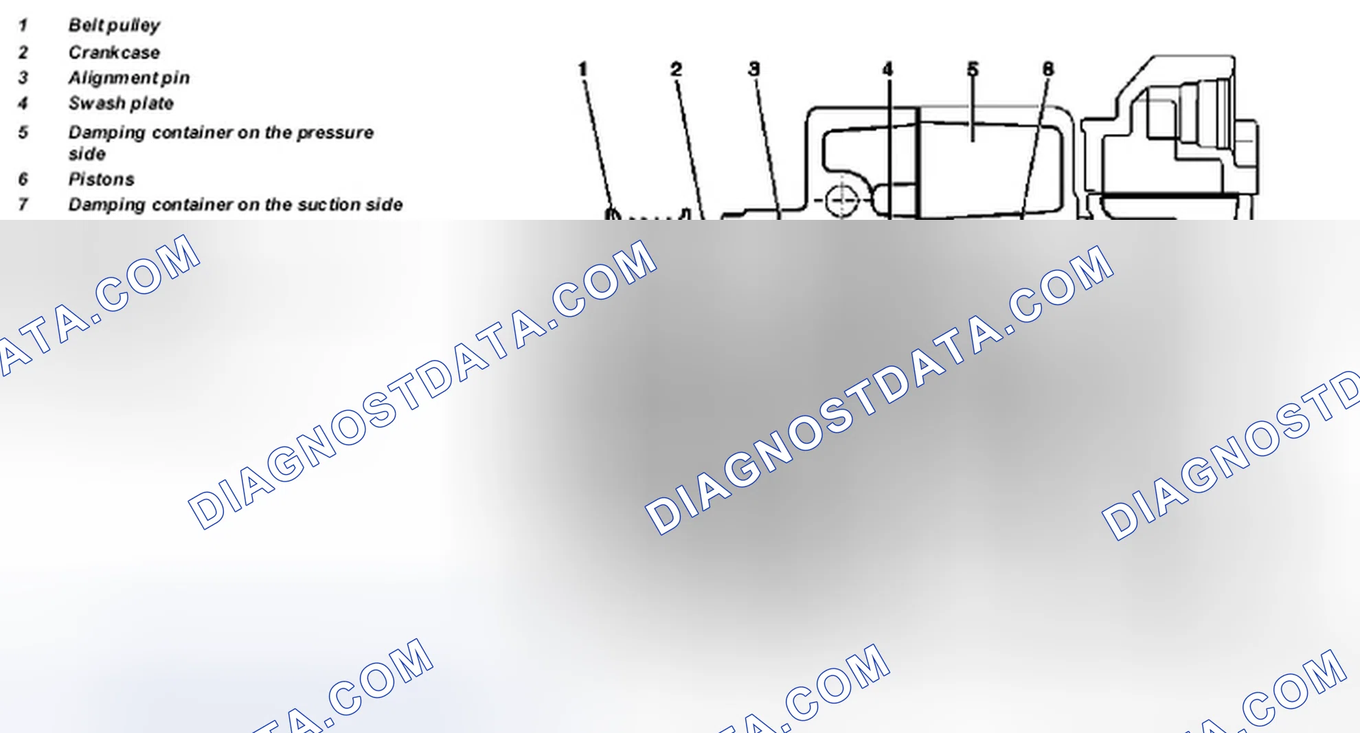 Scheme 1: Identifying Refrigerant Compressor Components