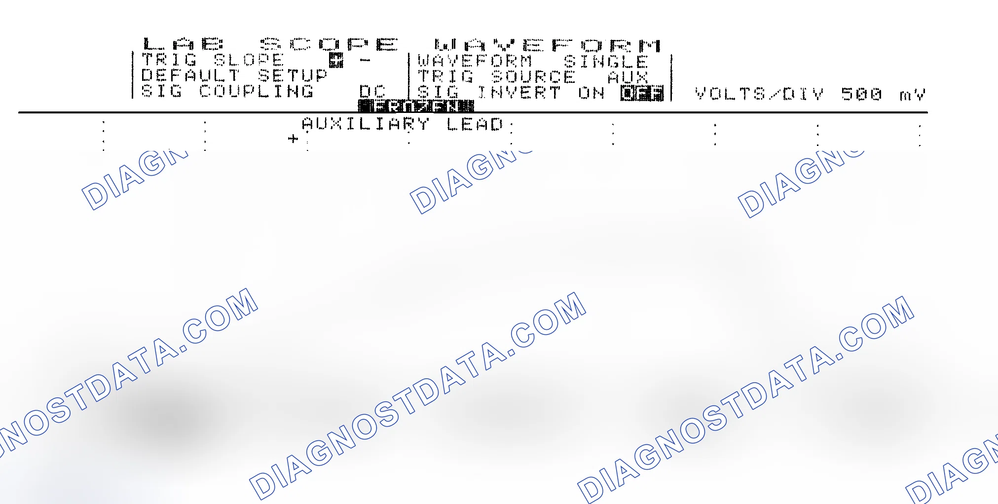 Scheme 14: Single Injector w/Excessive Current Flow - Current Pattern