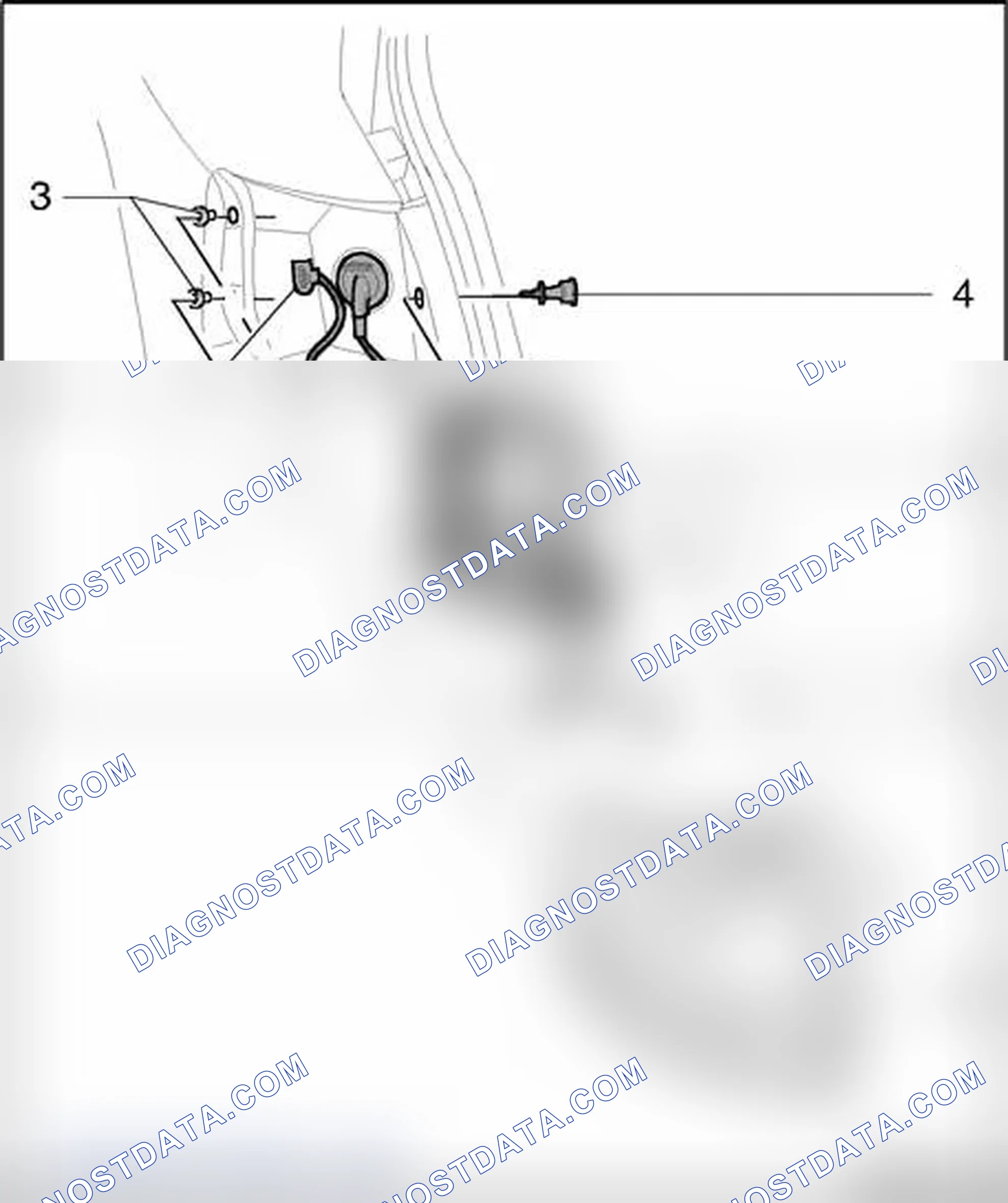 Scheme 266: Rear lights in rear fender - Avant, assembly