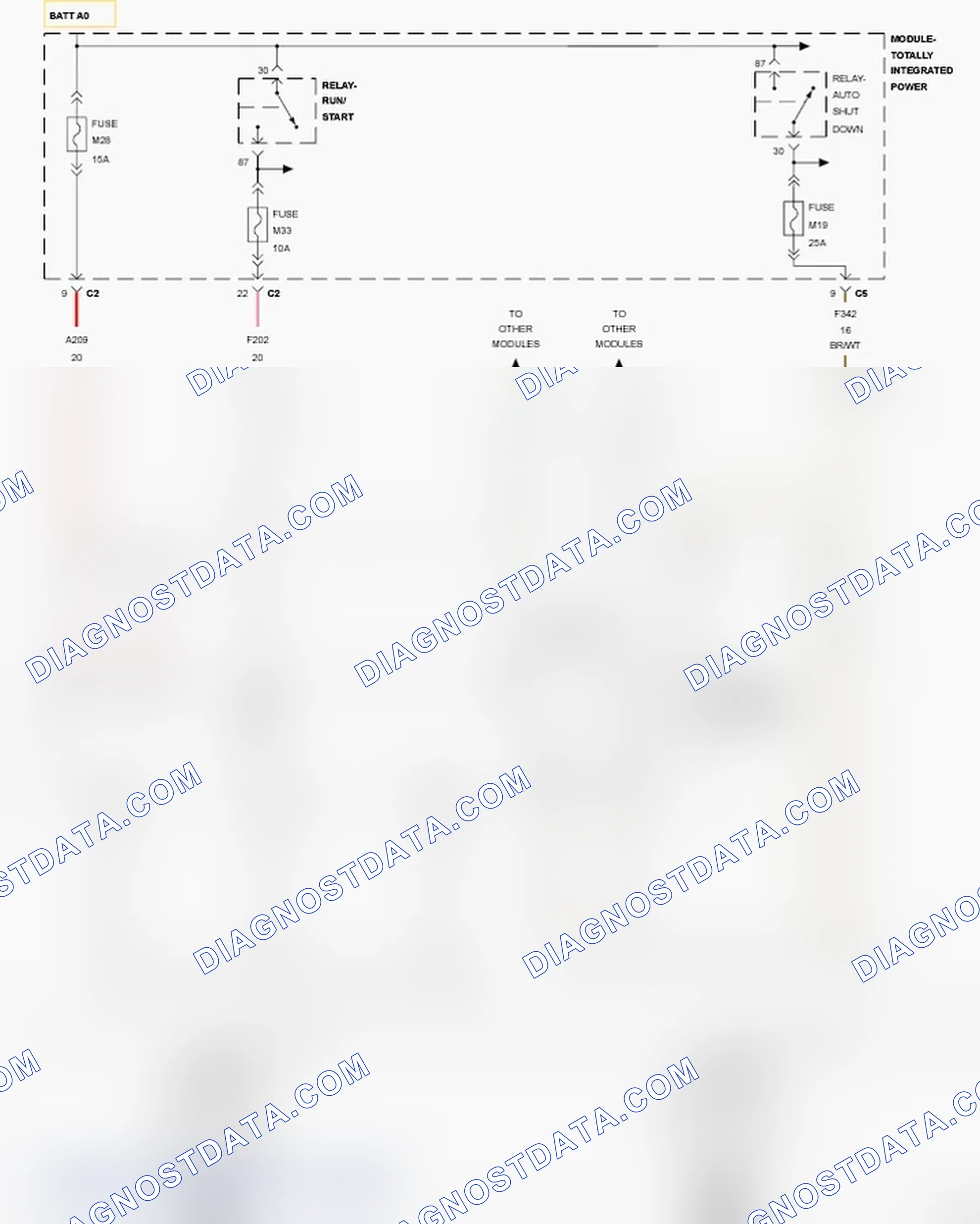 Scheme 245: NO RESPONSE FROM PCM (POWERTRAIN CONTROL MODULE) (NGC)