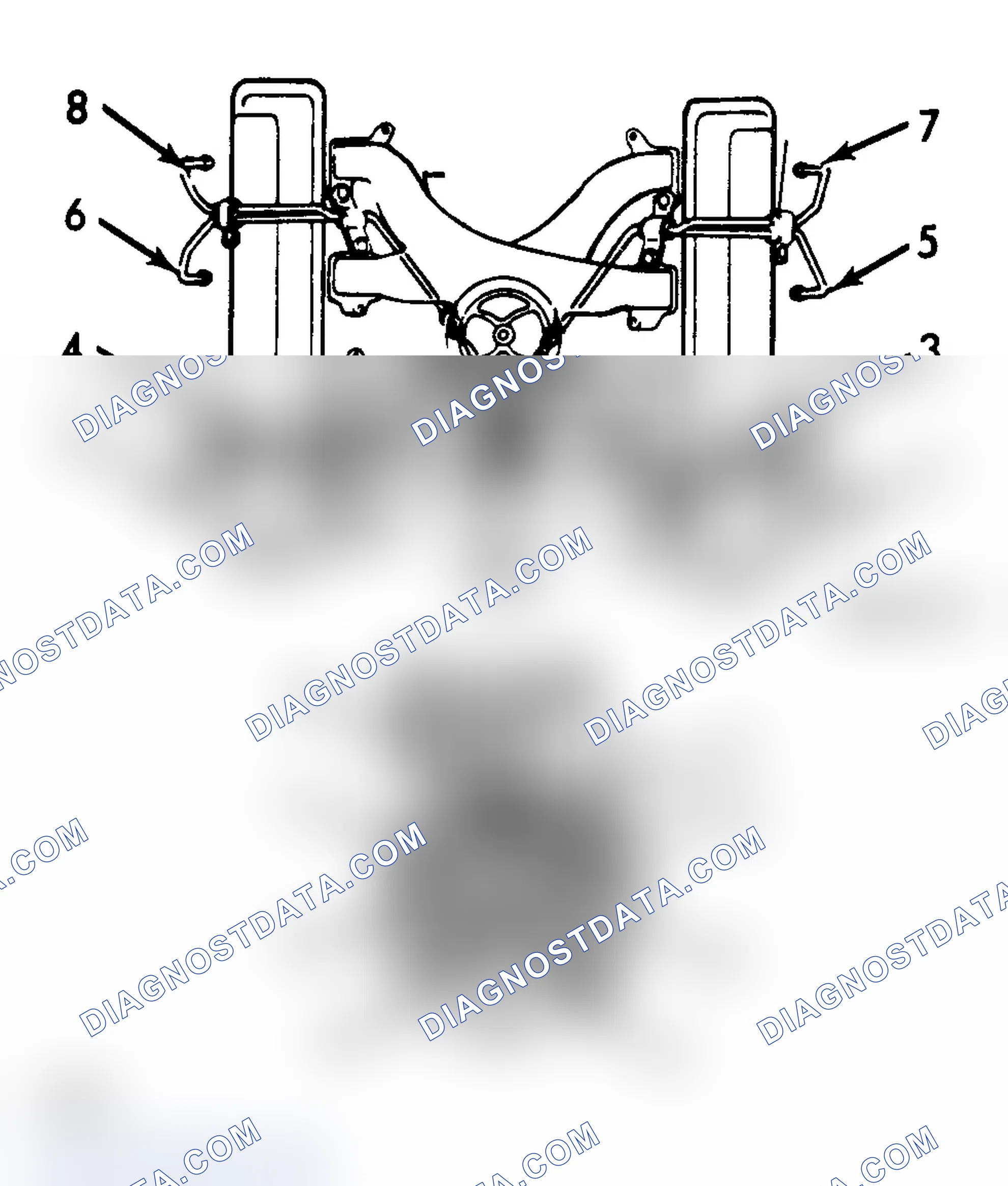 Scheme 26: Injection Pump Fuel Line Routing