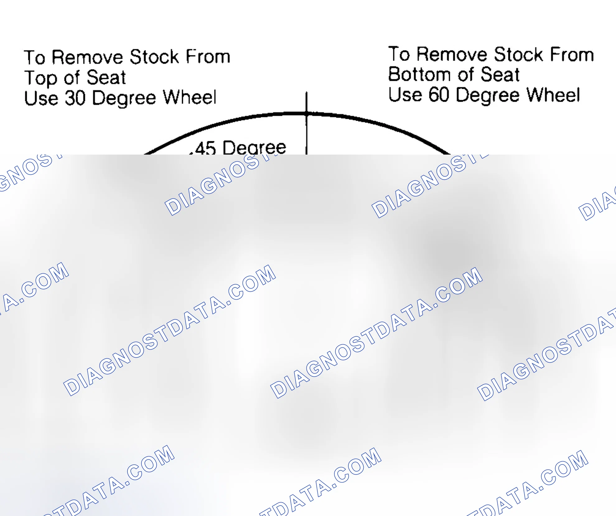 Scheme 19: Adjusting Valve Seat Width