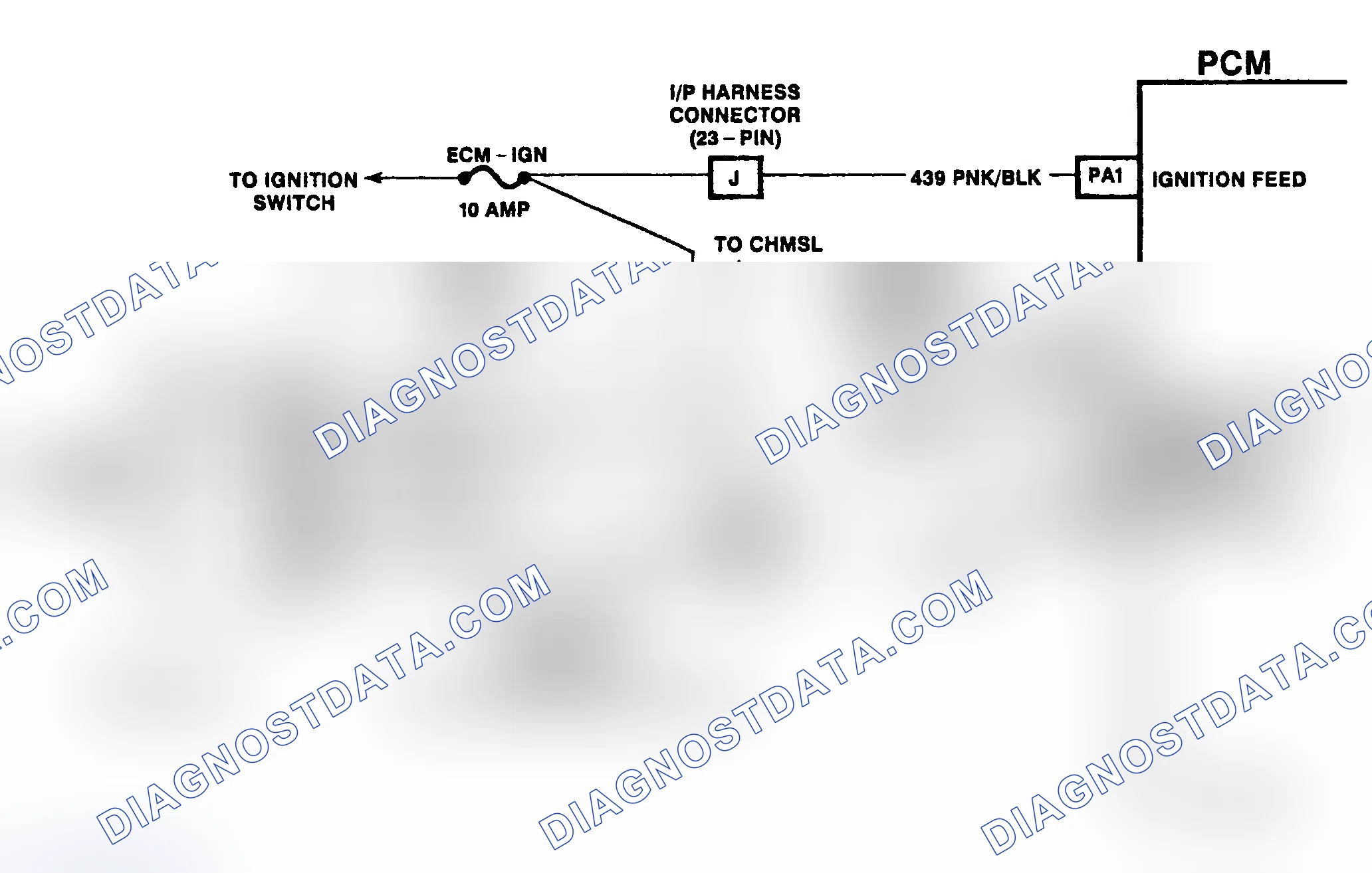 Scheme 202: DTC 41 Schematic ("C" & "K" Series) Brake Switch Circuit Fault