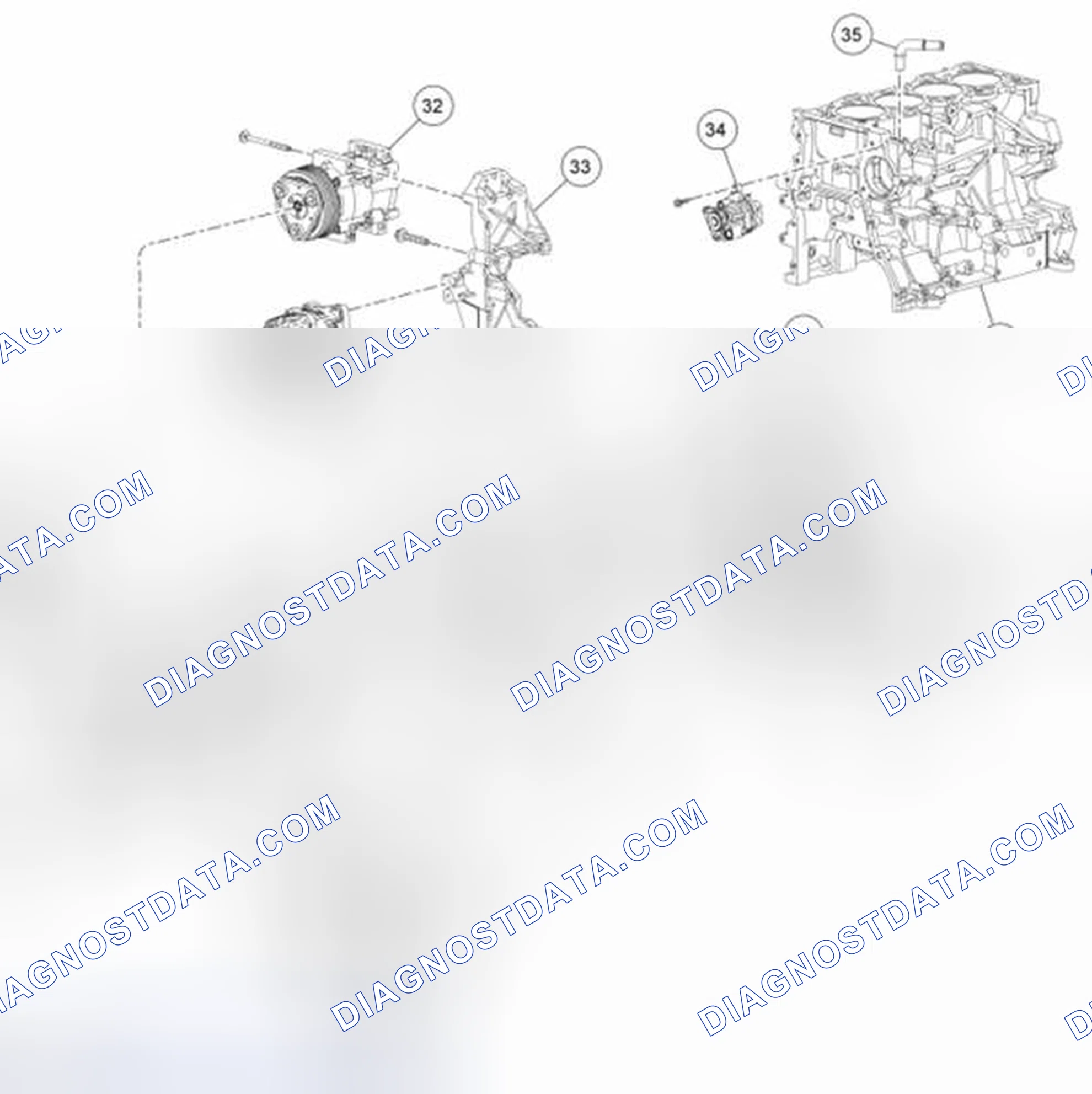 Scheme 211: Engine - Front Engine Block