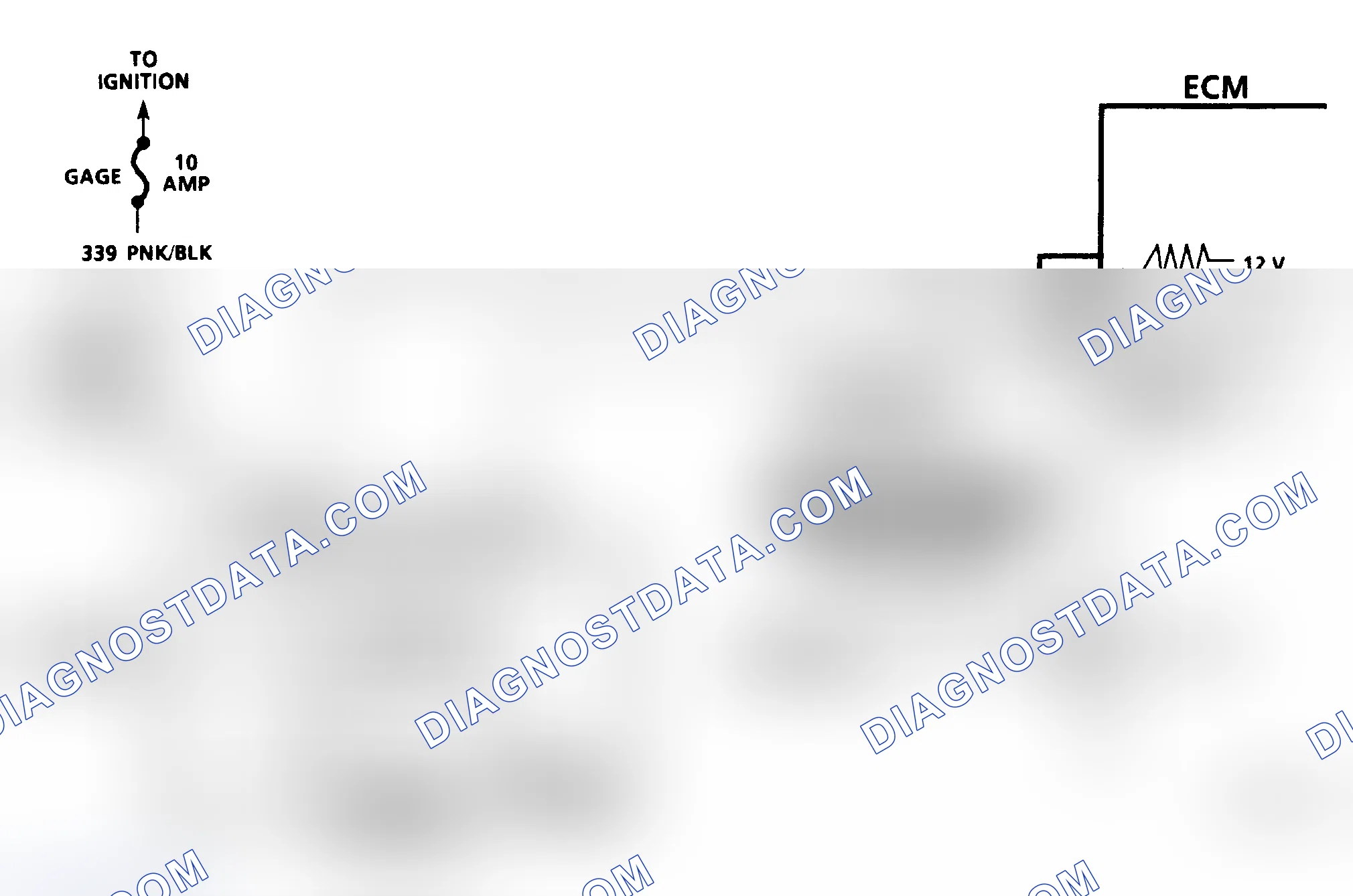 Scheme 262: CHART C8-A, TORQUE CONVERTER CLUTCH ELECTRICAL DIAGNOSIS - 1991 5.7L PFI Y BODY