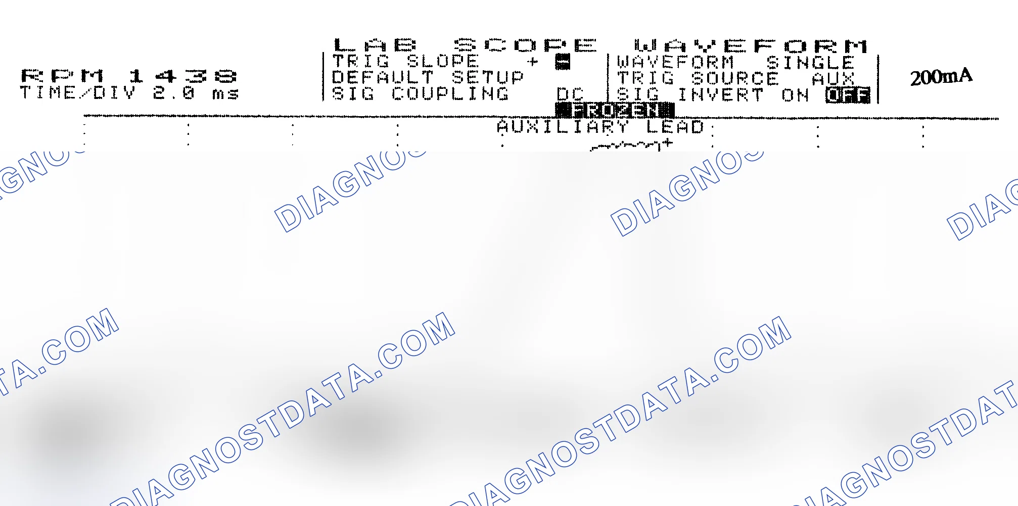 Scheme 15: Single Injector w/Normal Current Flow - Current Pattern