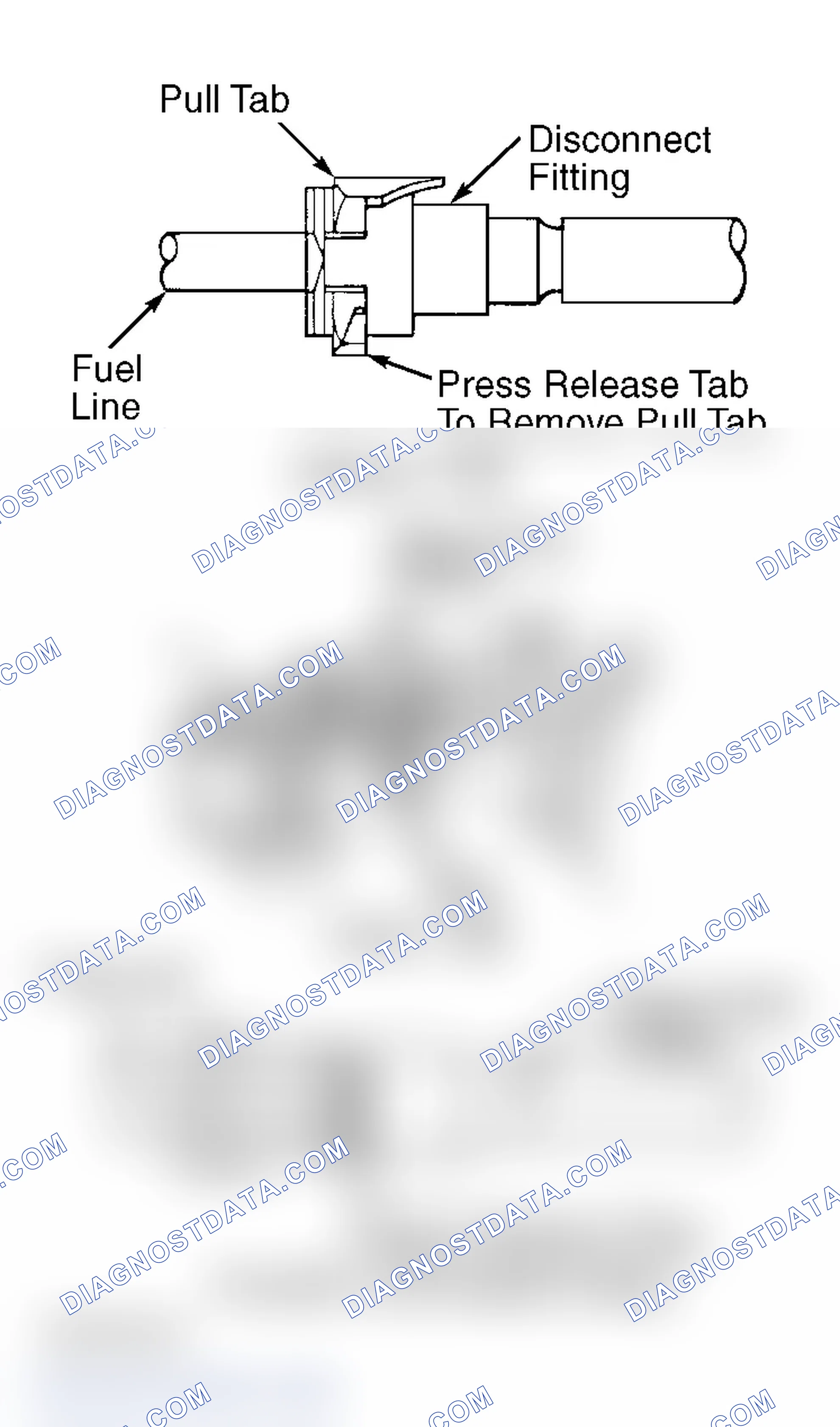 Scheme 44: FUEL LINE DISCONNECT FITTINGS