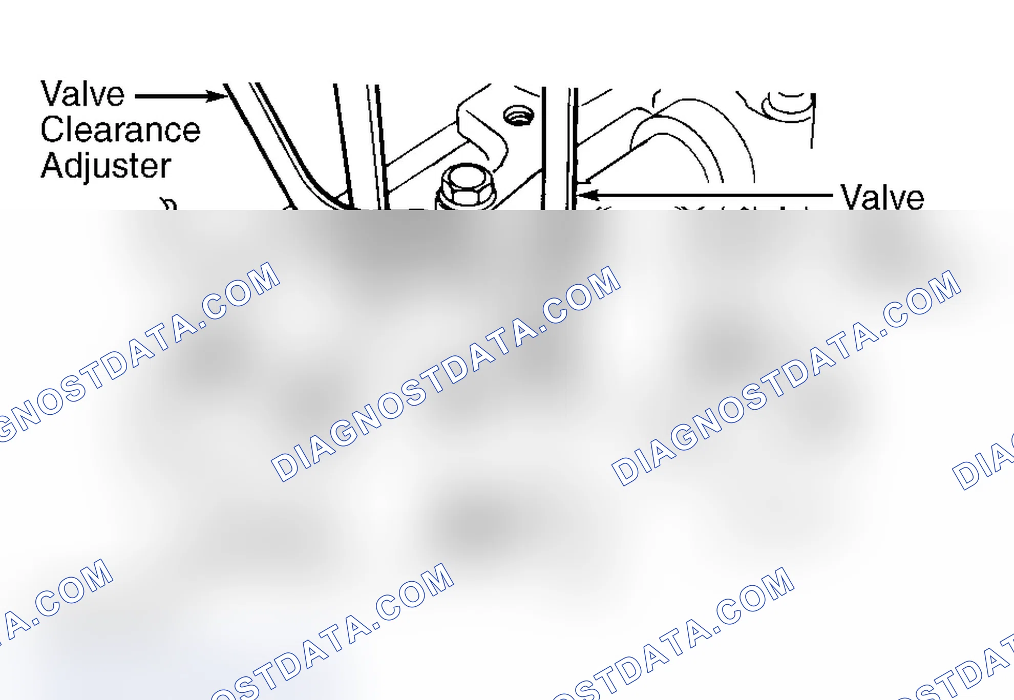 Scheme 57: Adjusting Valve Clearance
