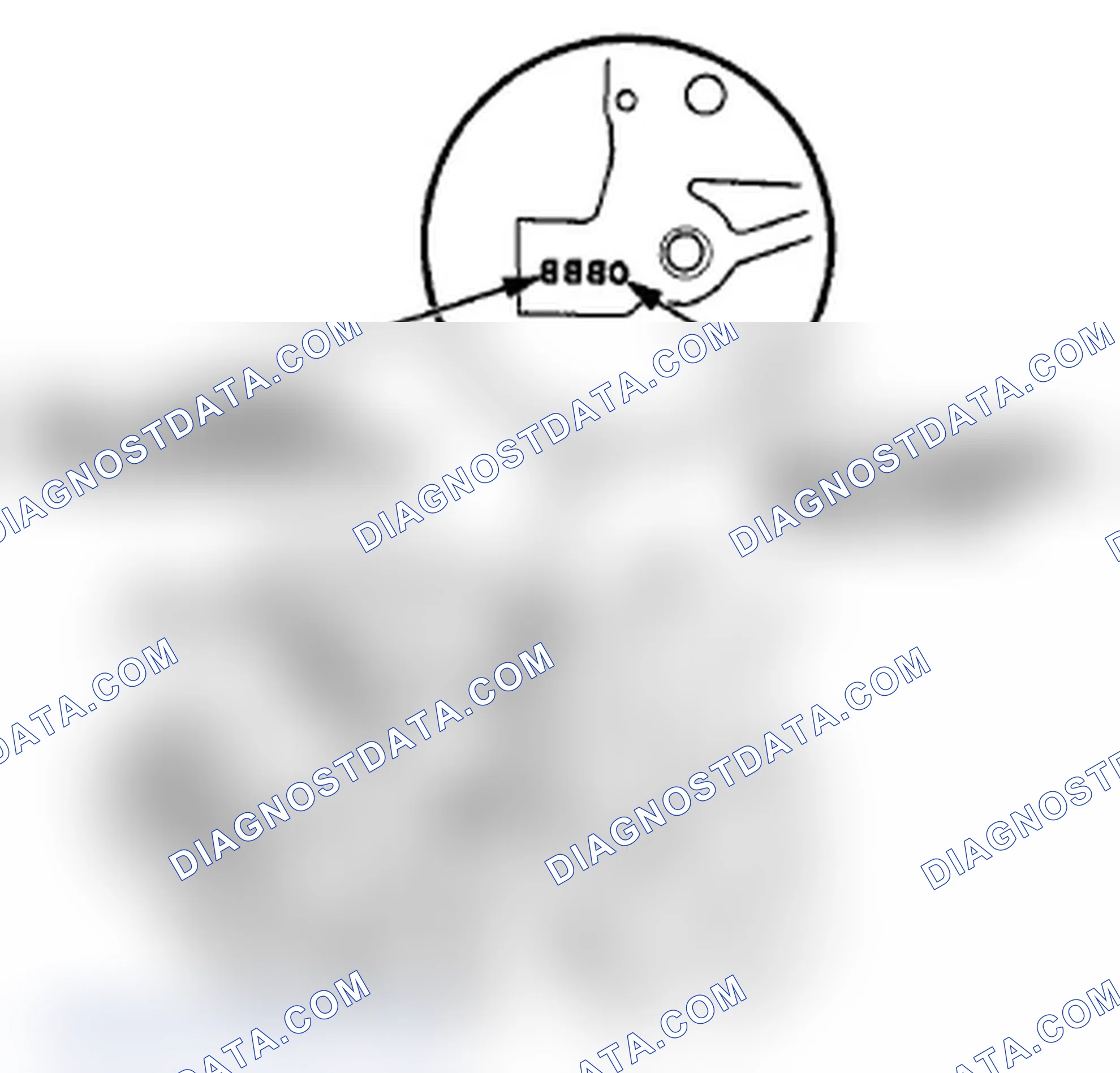 Scheme 279: Crankshaft Bore Code Location