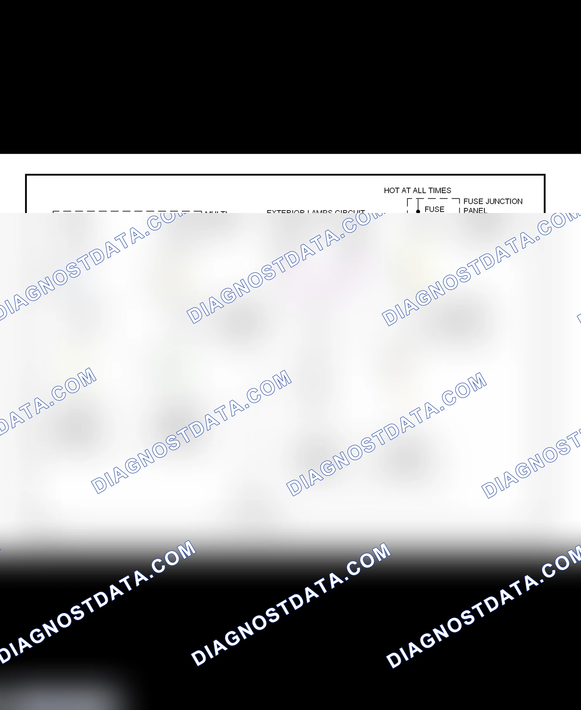 Scheme 36: Trailer/Camper Adapter Wiring Diagram (Explorer & Mountaineer)