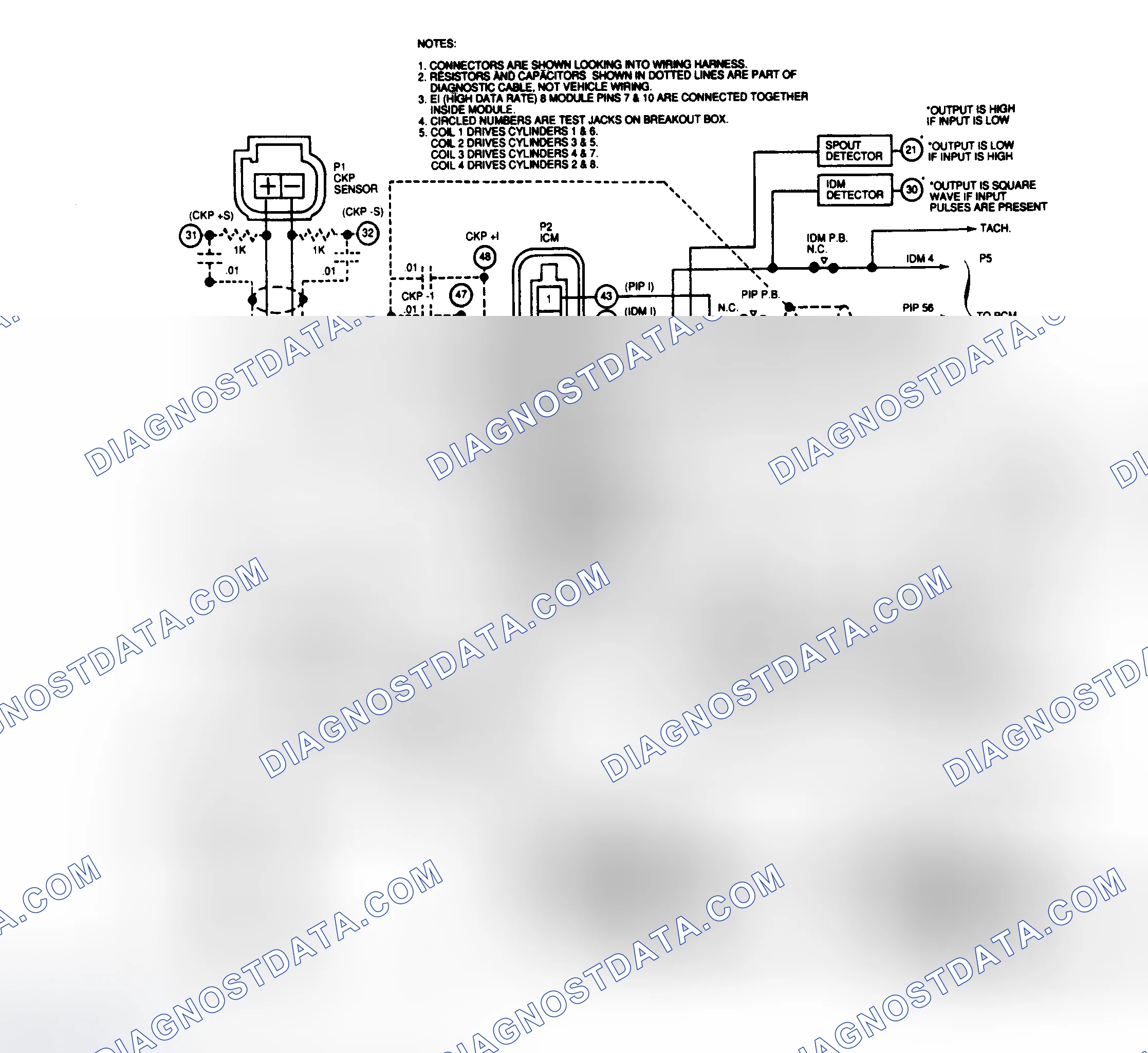 Scheme 47: EI Wiring Diagram (4.6L)