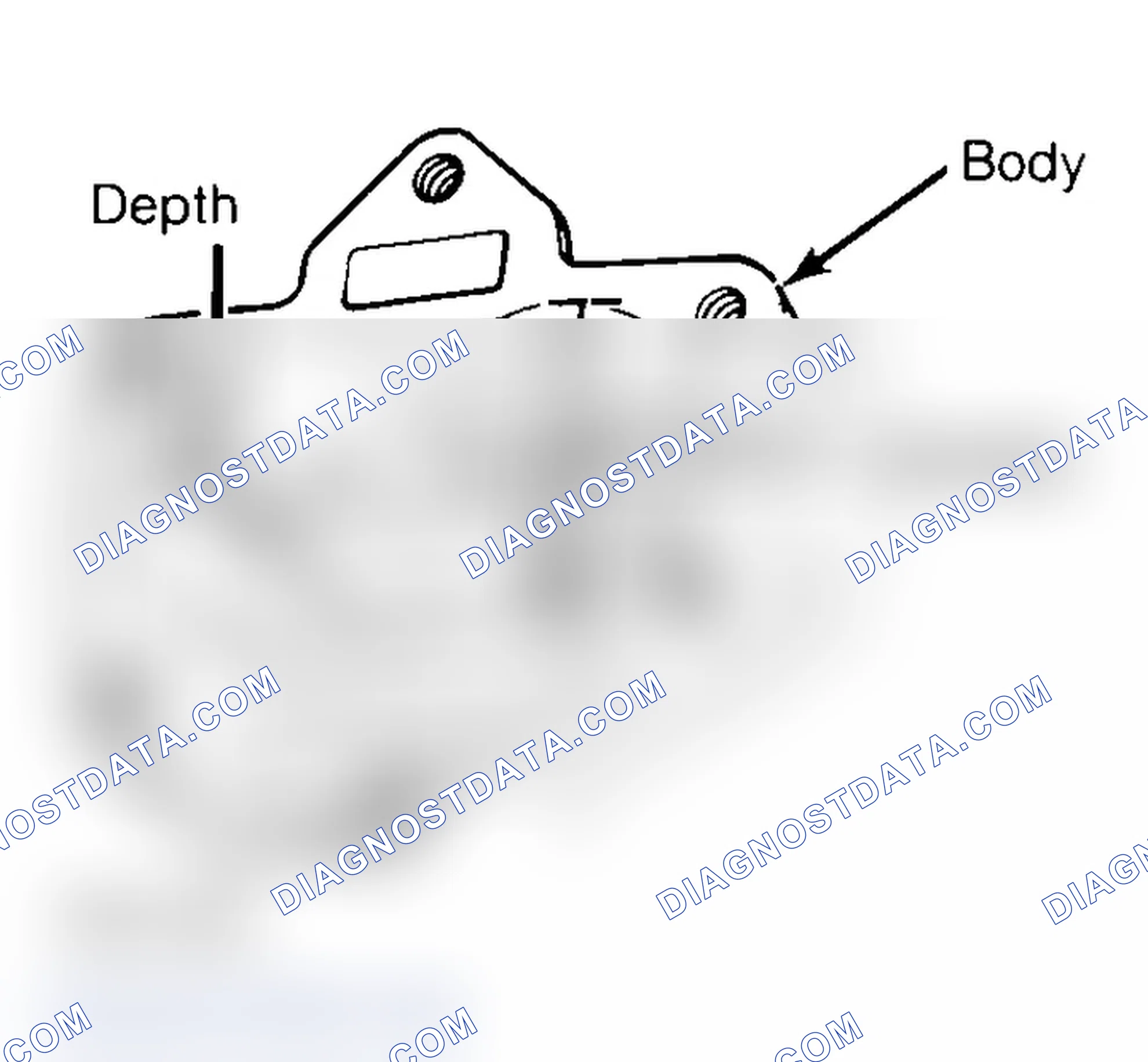 Scheme 35: Measuring Oil Pump Gear Cavity