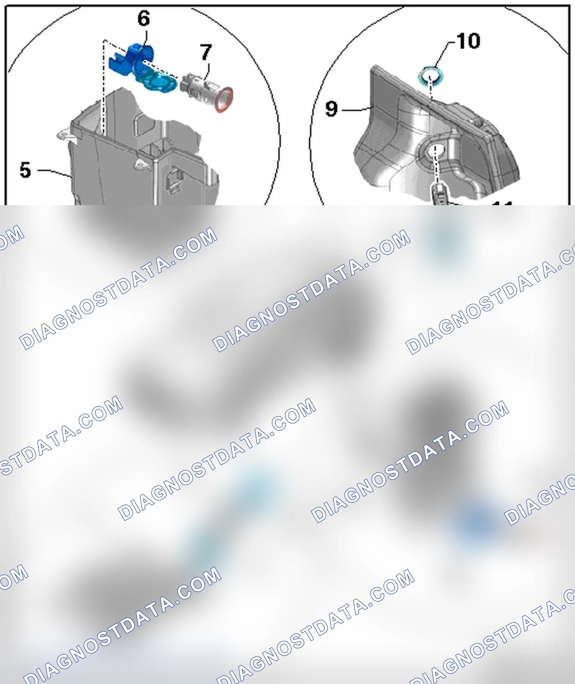 Scheme 5: CIGARETTE LIGHTER, 12V OUTLET OVERVIEW