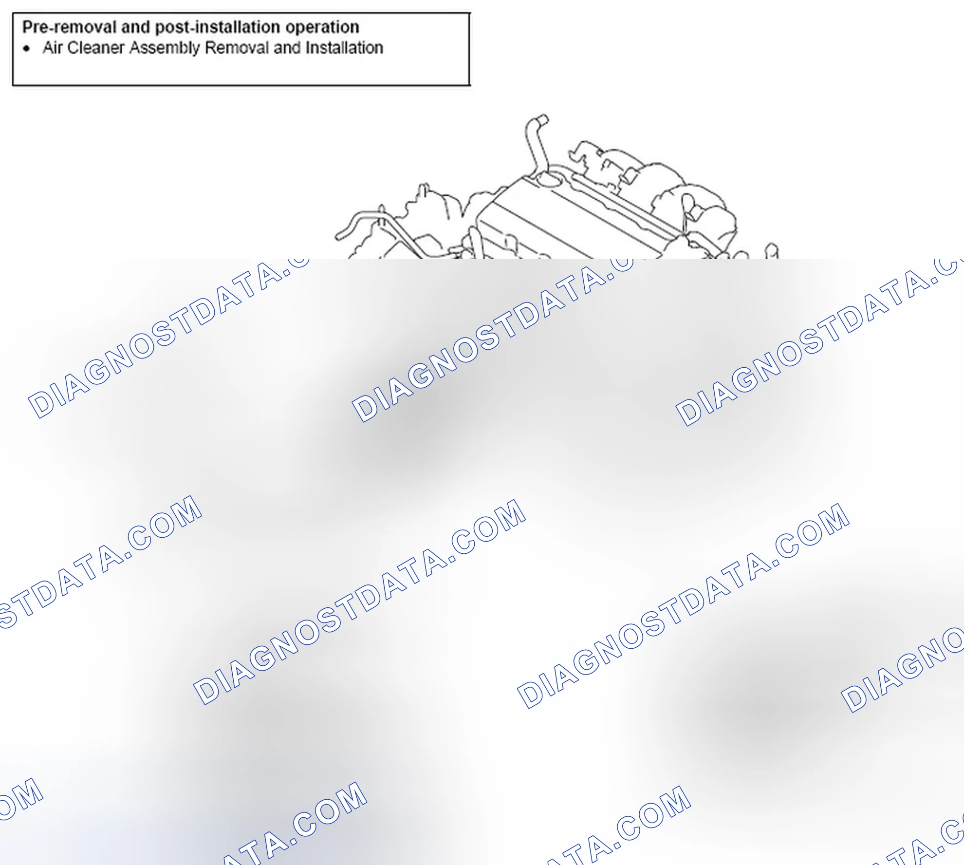 Scheme 17: REMOVAL AND INSTALLATION - 2.0L ENGINE NON-TURBO, 2.4L ENGINE