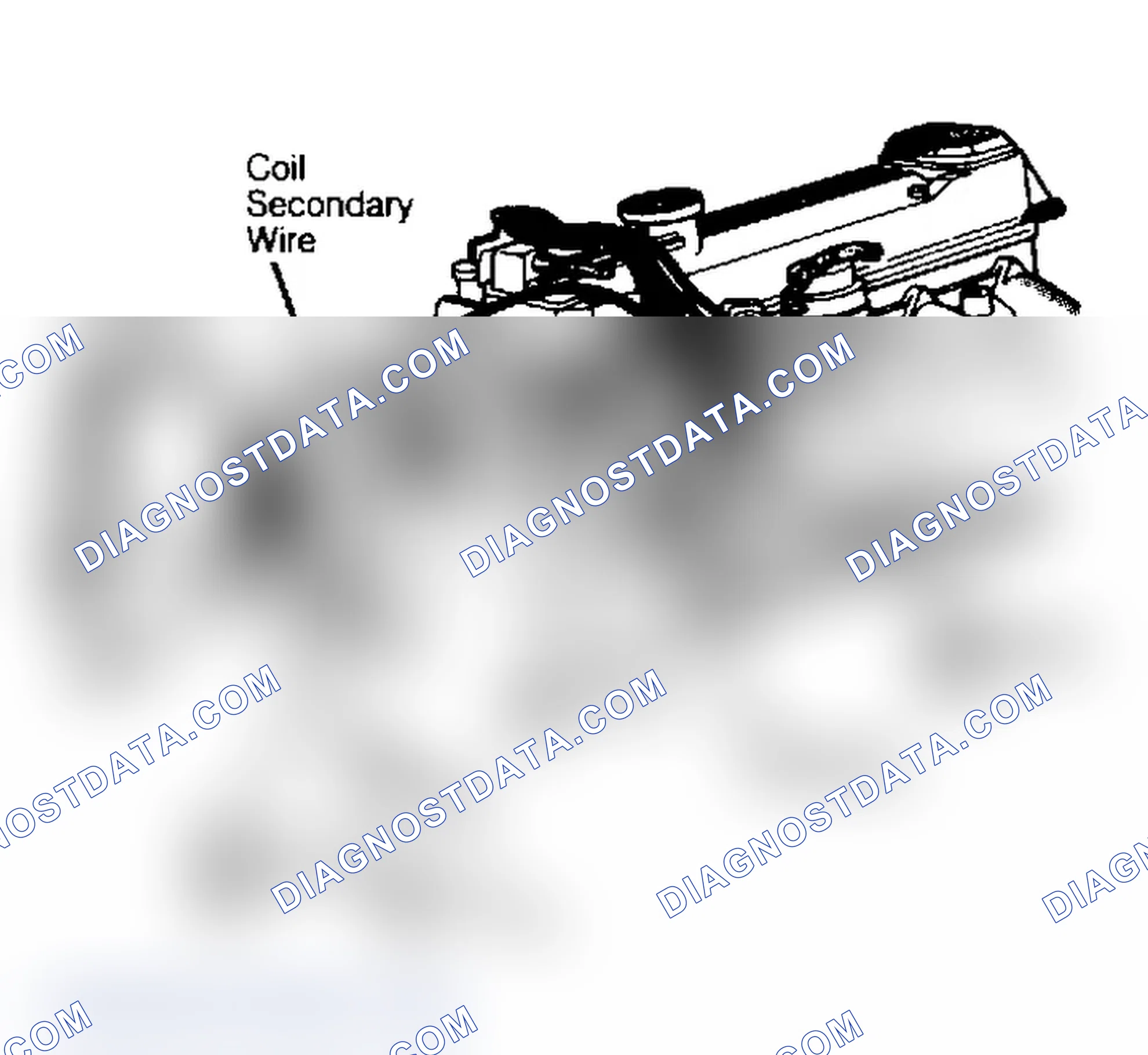 Scheme 169: Location of 2.6L Ignition System Components