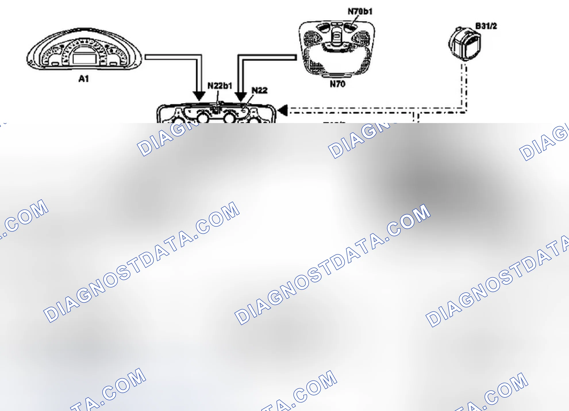 Scheme 85: Networking Of Temperature Control - Model 203.0 /2 /7 Up To 31.5.01 And As Of 1.6.01 With Code (580) And As Of 24.4.04 Except Code (581)