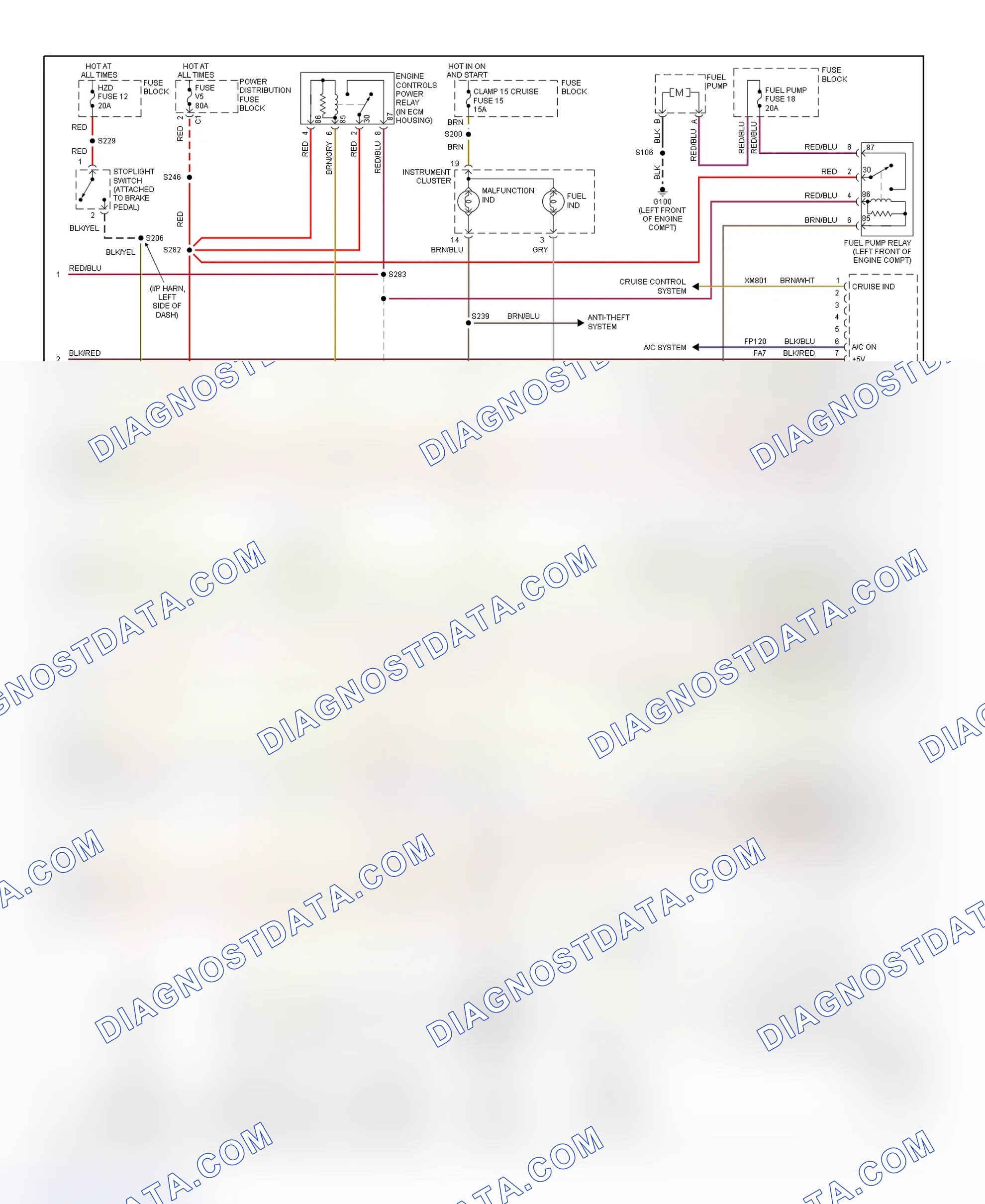 Scheme 35: PCM Wiring Diagram (Catera - 3.0L - 3 Of 3)