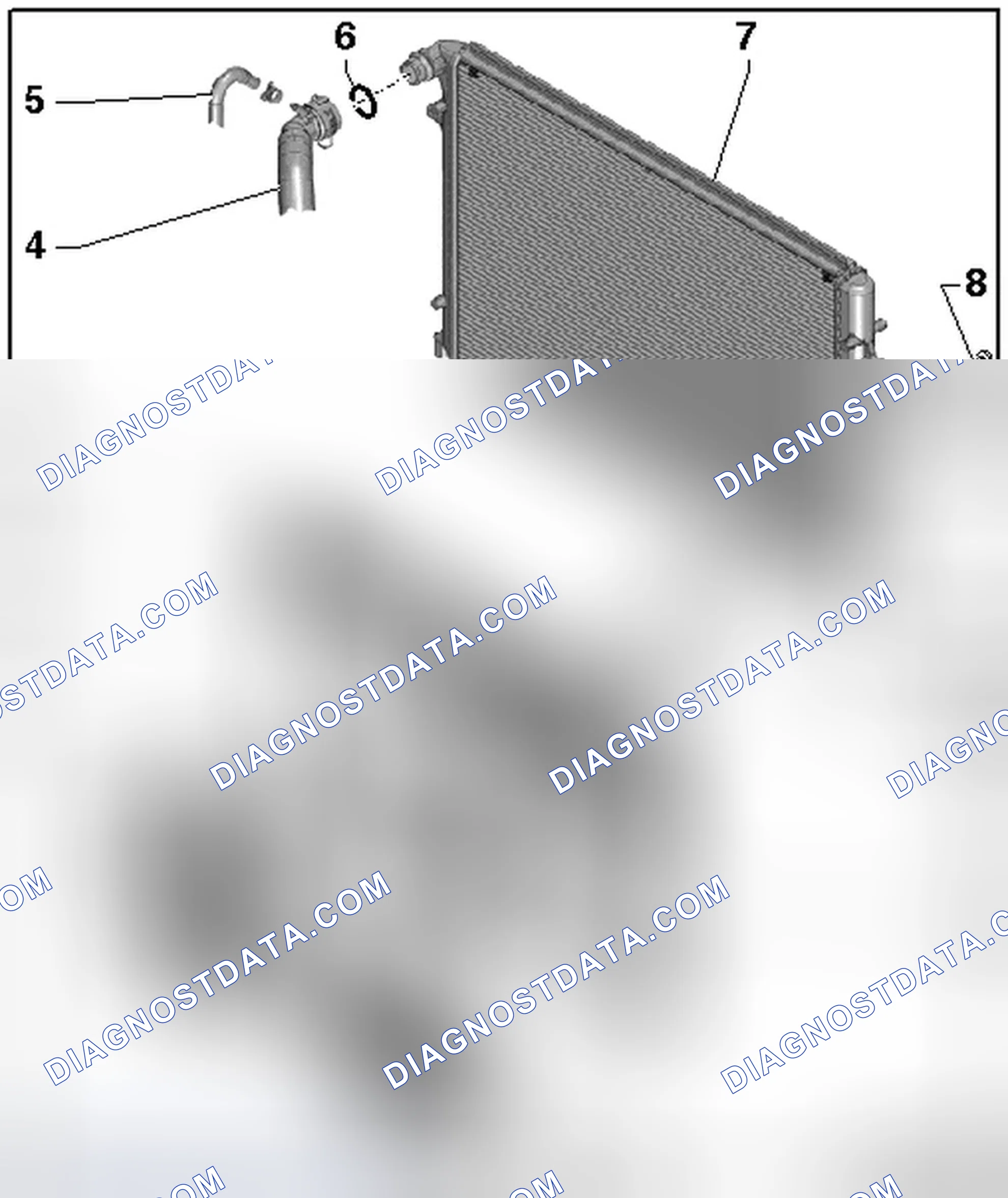 Scheme 2: RADIATOR AND COOLANT FAN OVERVIEW