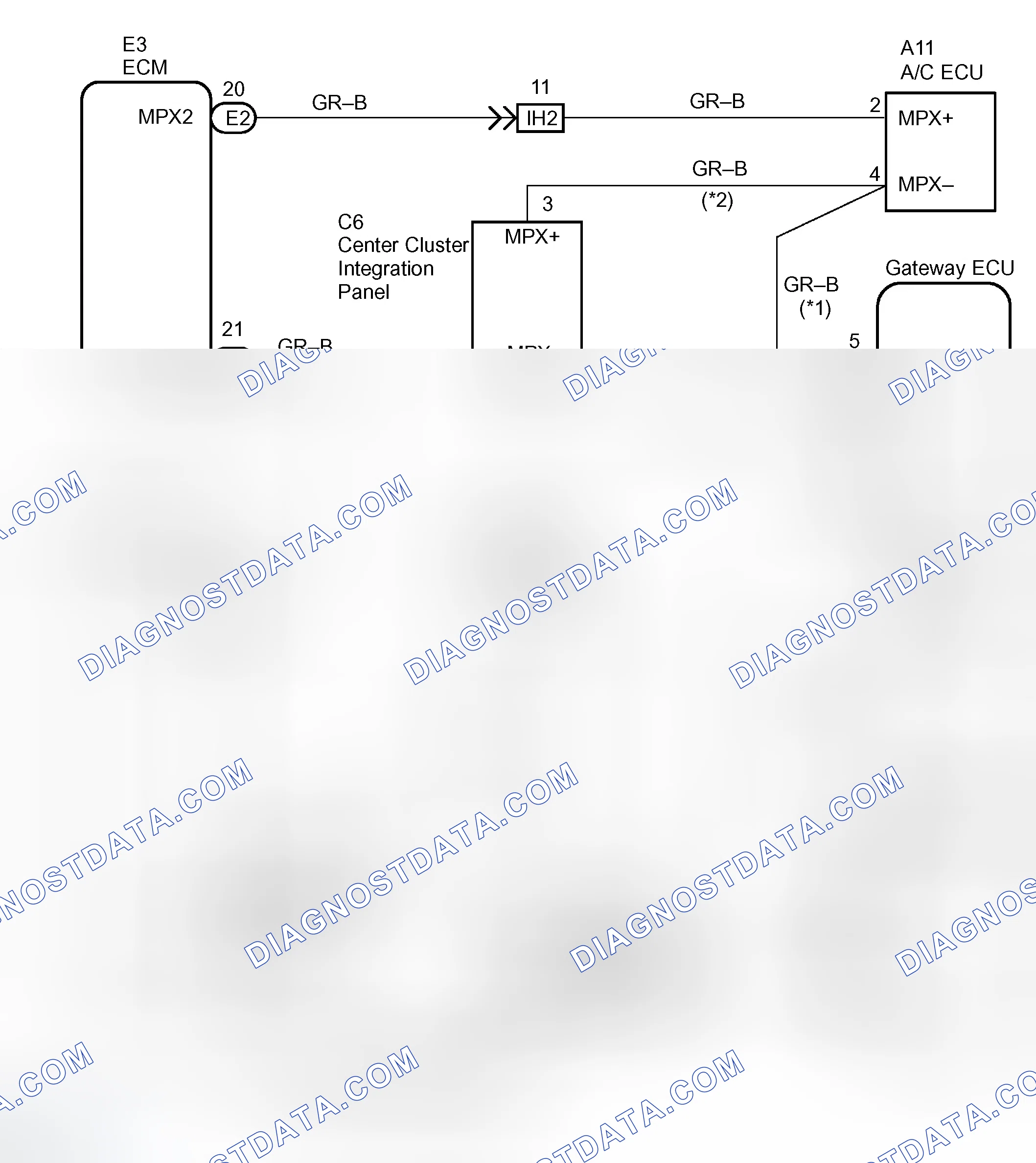 Scheme 65: Instrument Panel System Communication Bus Malfunction Wiring Diagram