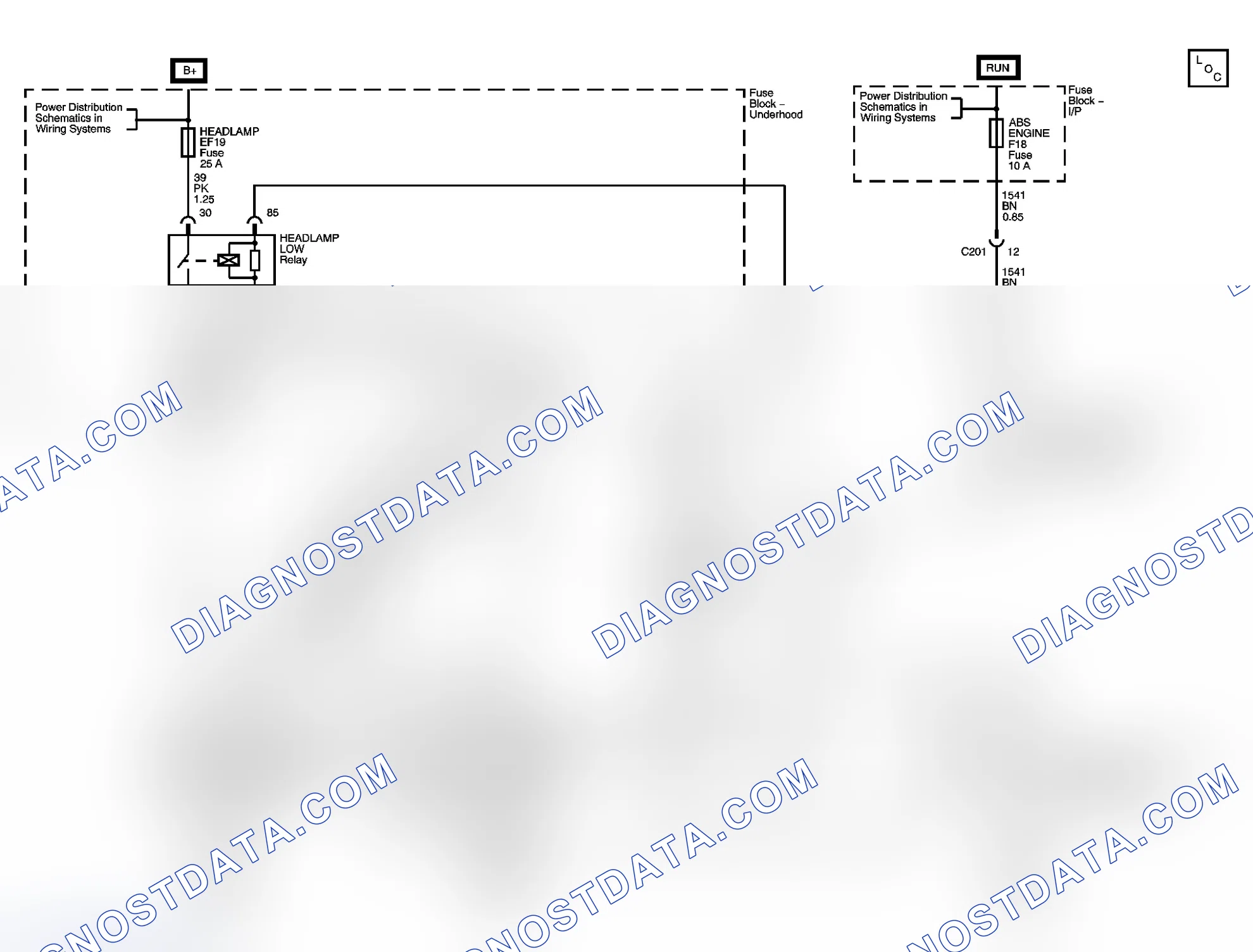 Scheme 5: Headlight Leveling Schematics