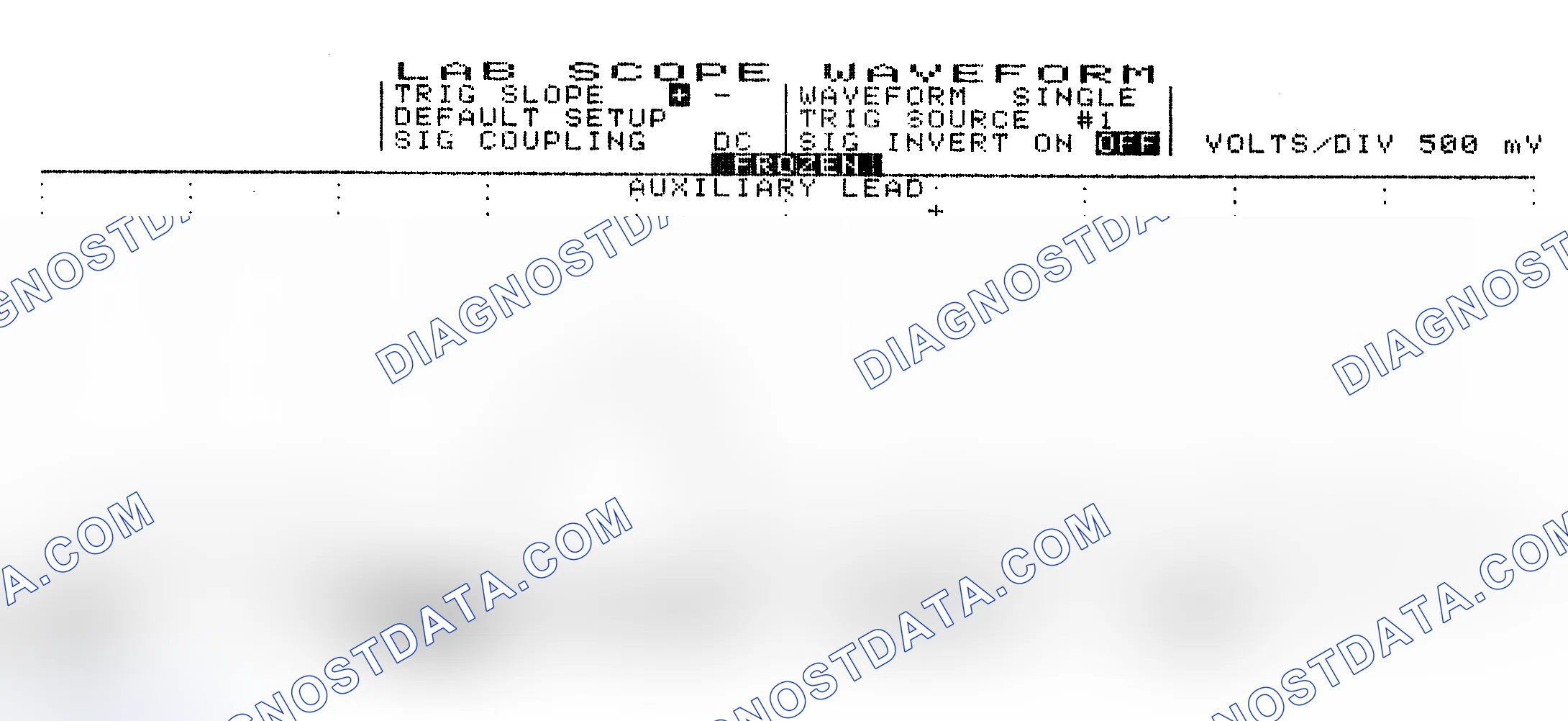 Scheme 10: Single Injector w/Excessive Current Flow - Current Pattern