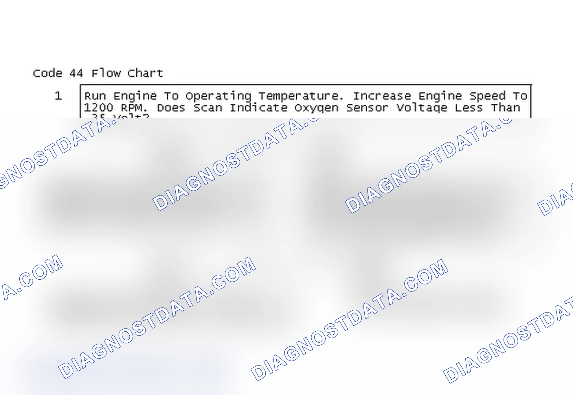 Scheme 137: Code 44 Flow Chart