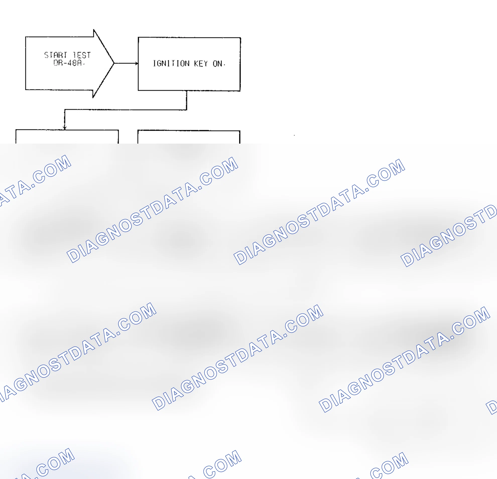 Scheme 236: Test DR-48A Intermittent Test for AIS Motor Circuits
