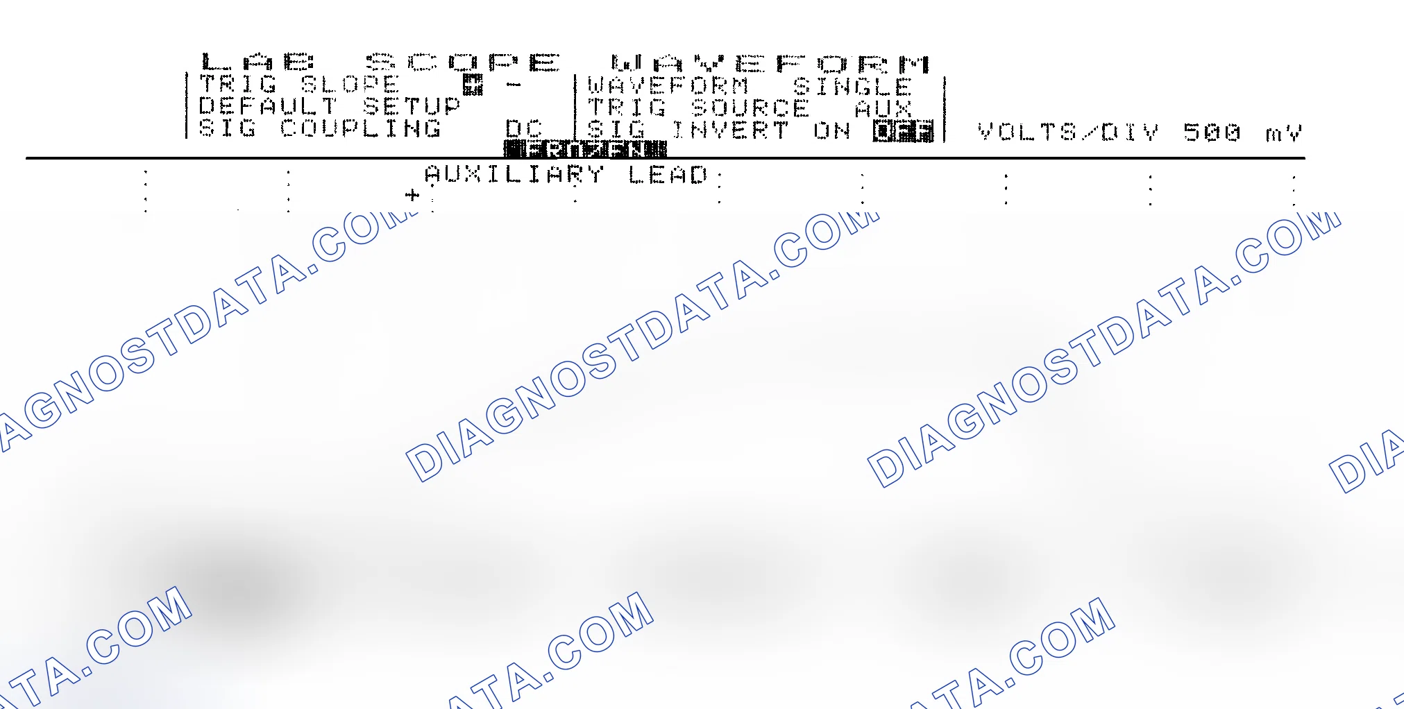 Scheme 14: Single Injector w/Excessive Current Flow - Current Pattern