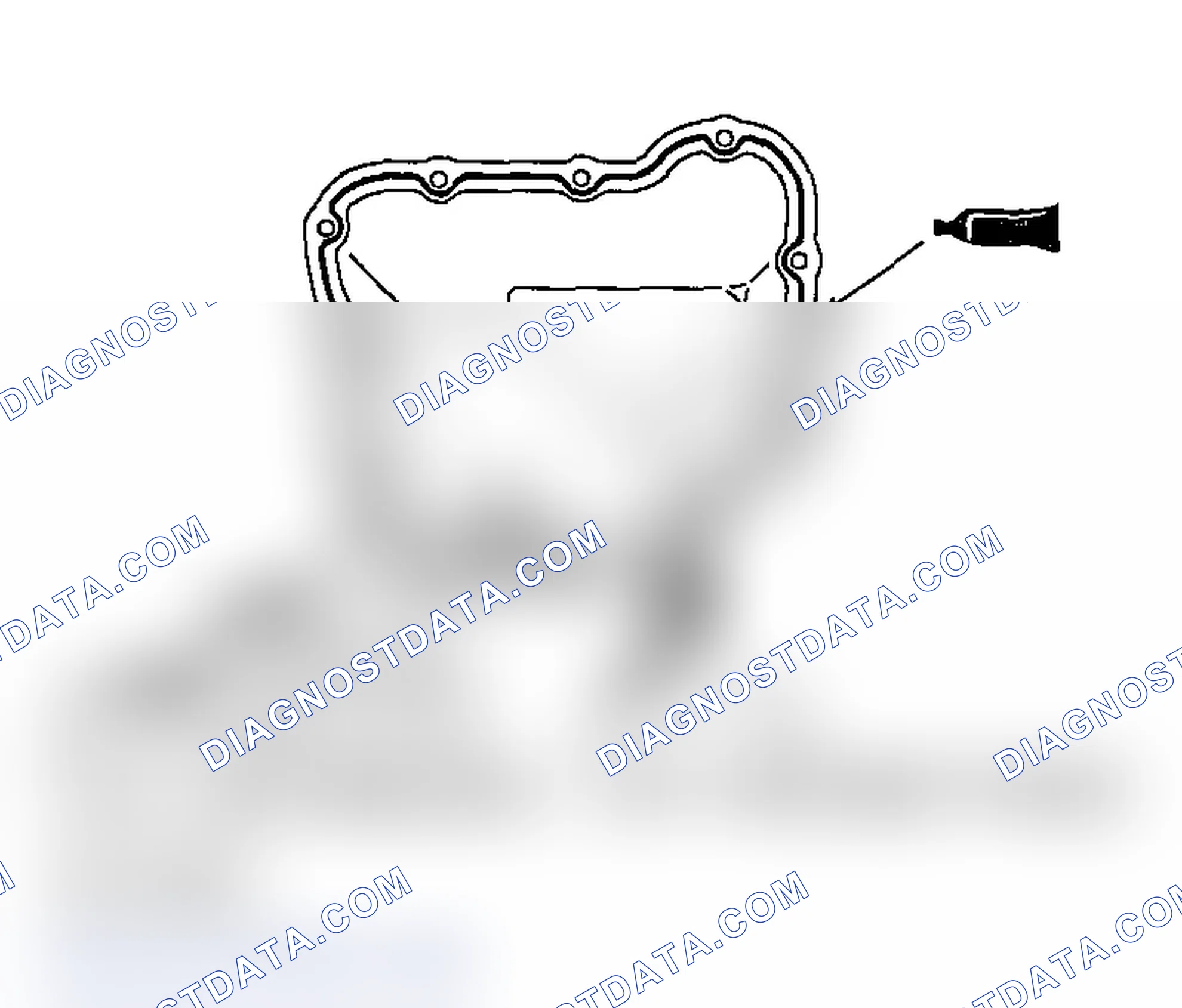 Scheme 386: >> B << LOWER OIL PAN INSTALLATION
