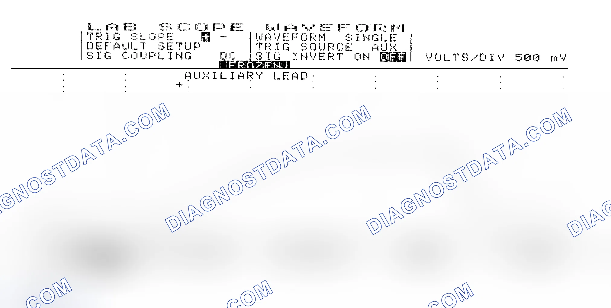 Scheme 14: Single Injector w/Excessive Current Flow - Current Pattern