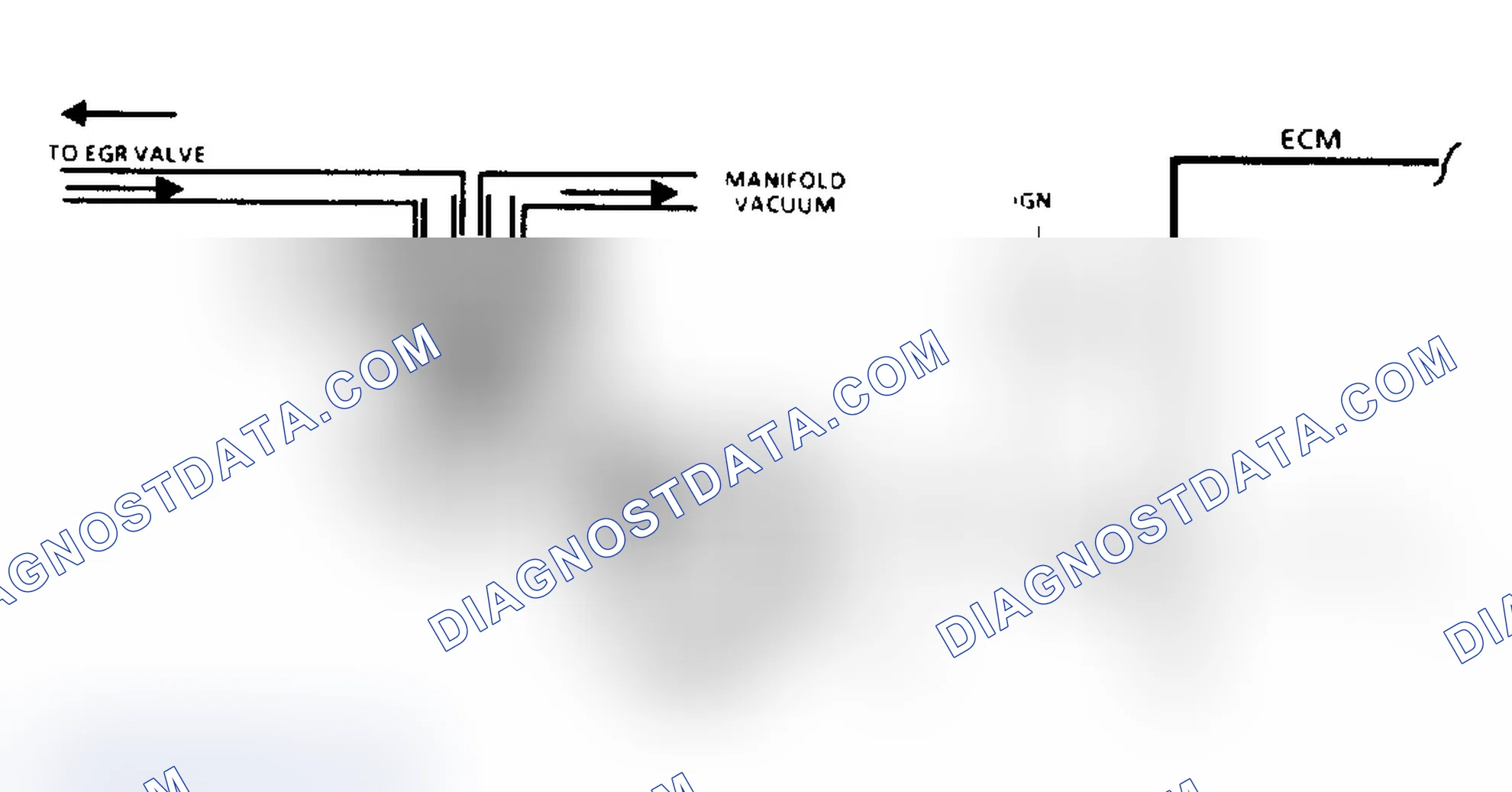 Scheme 127: EGR System Check Schematic (2.8/4.3L "S/T" & 5.7/7.4L Over 8500 GVW)