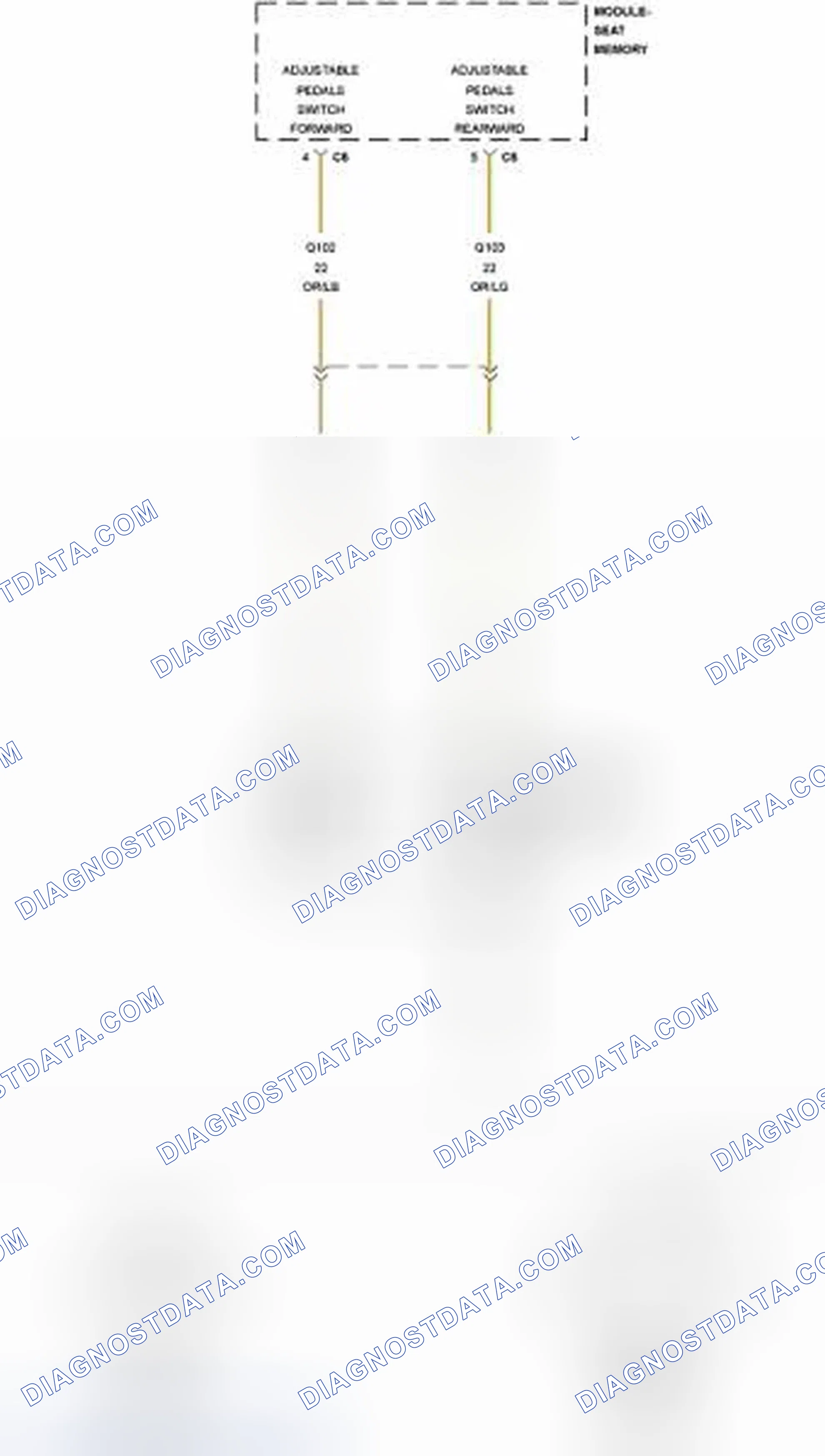 Scheme 180: B1D5C-ADJUSTABLE PEDAL SWITCH CIRCUIT STUCK FORWARD